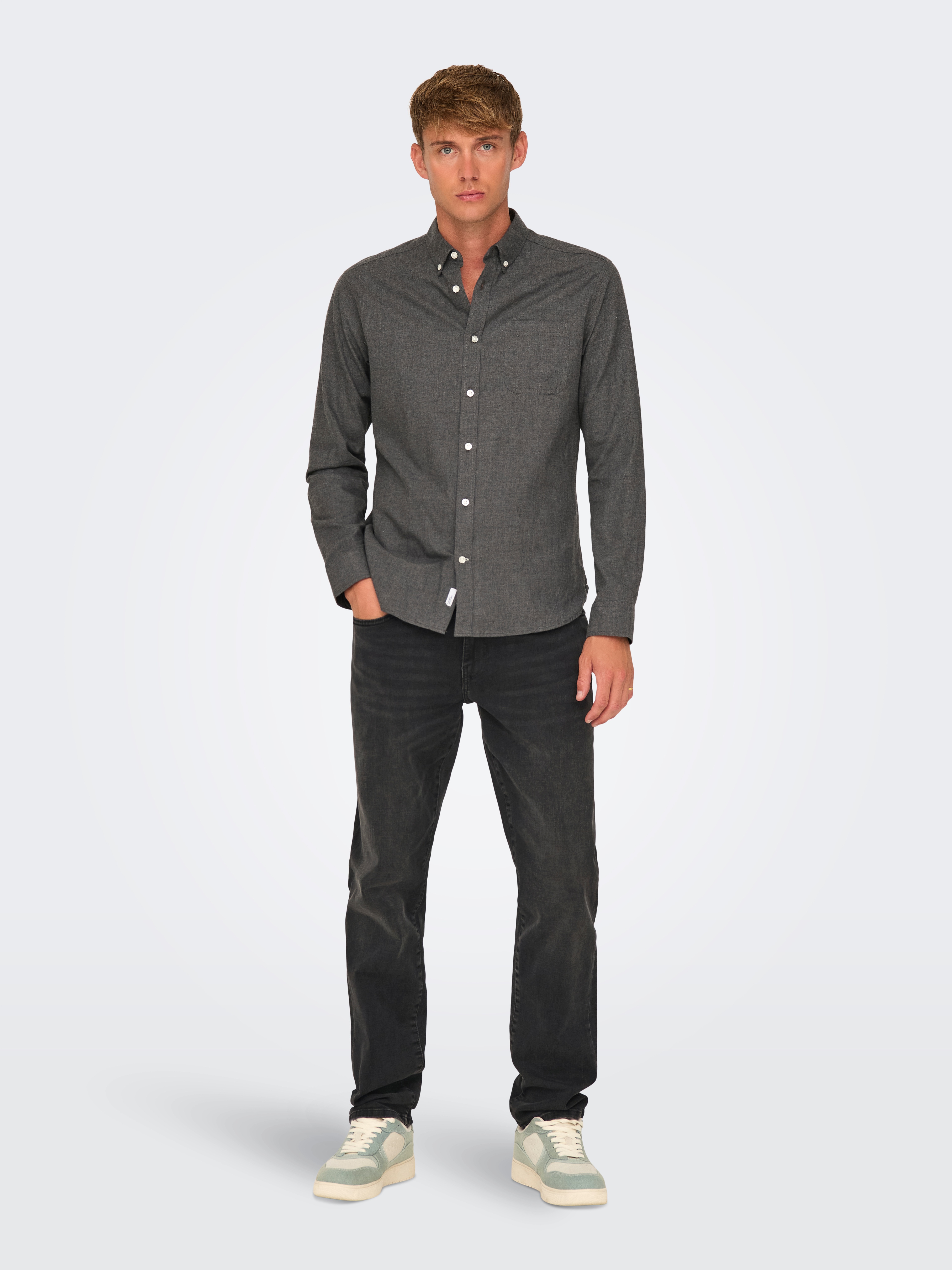 Thumbnail - ONLY & SONS Straight-Jeans "ONSWEFT REG. MBD 5094 TAI DNM NOOS", im 4-Pocket-Style