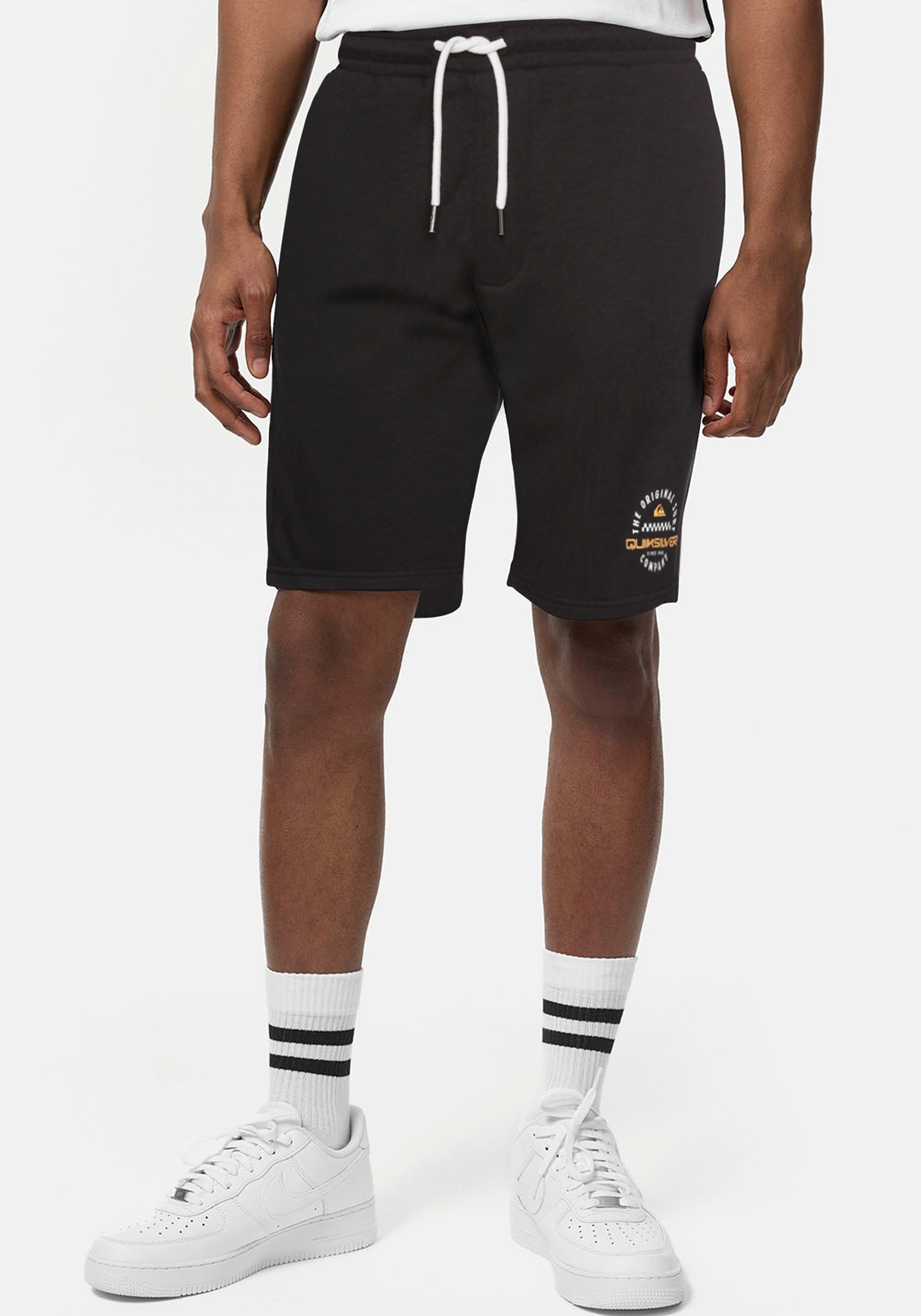 Quiksilver Sweatshorts "POST IT FLEECE SHORT YM" mit weichem Fleece Materia günstig online kaufen