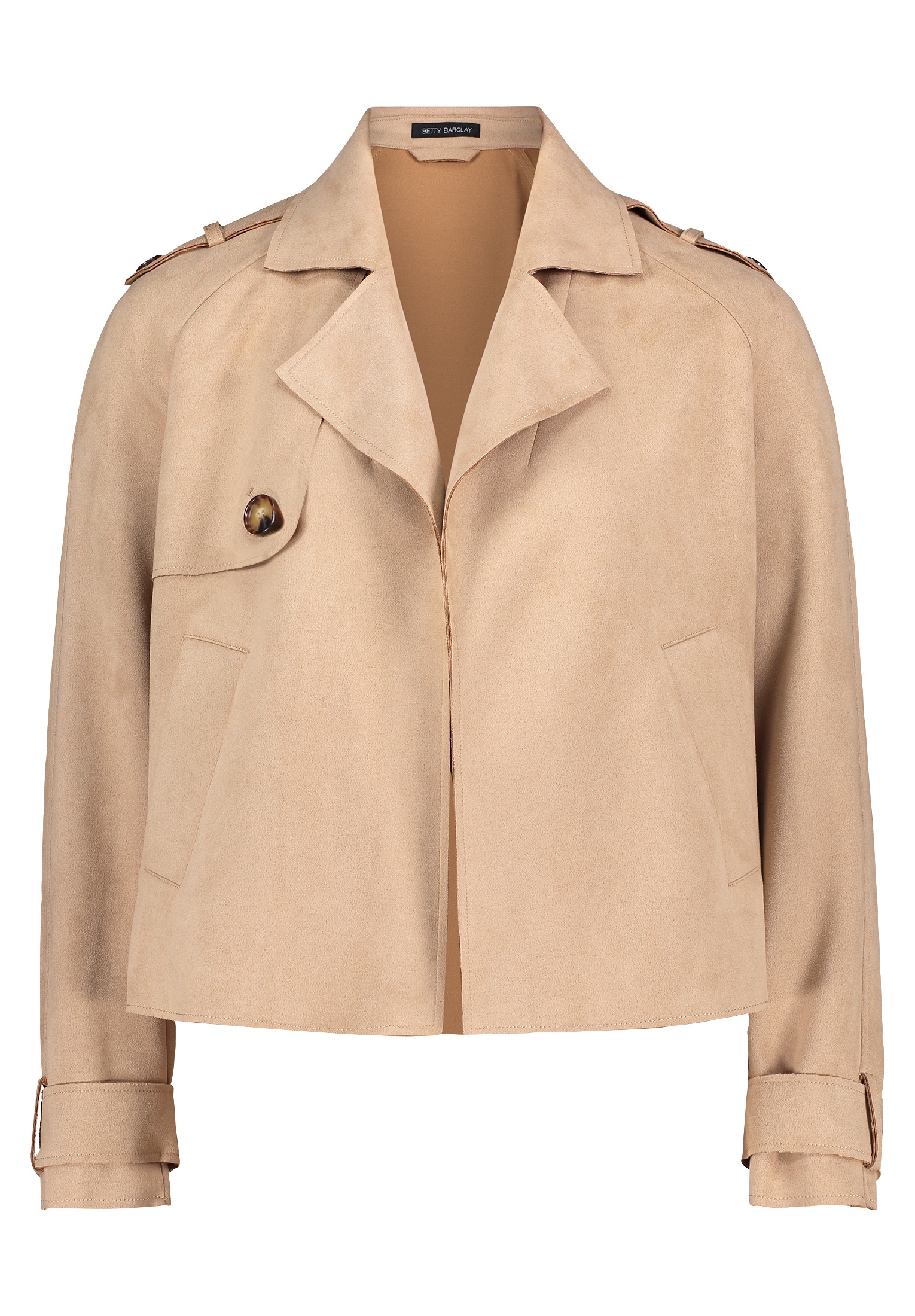 Betty Barclay Kurzblazer "Betty Barclay Blazer-Jacke langarm", Material günstig online kaufen