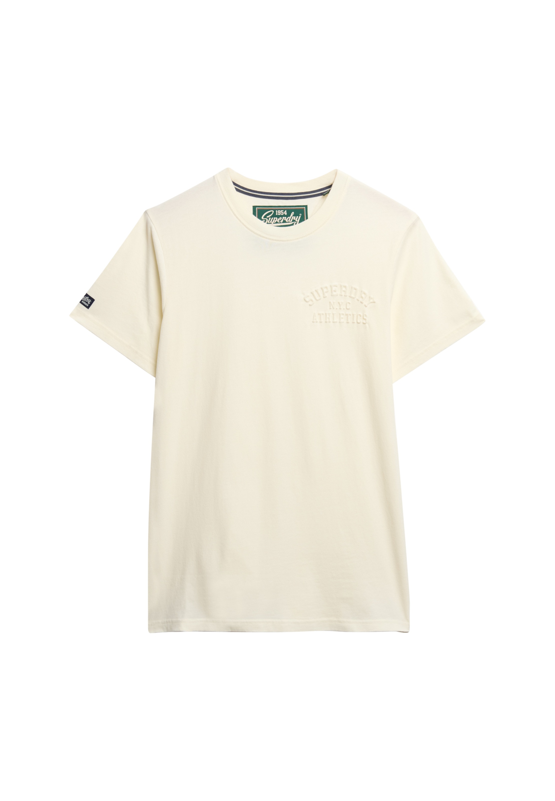 Superdry Rundhalsshirt »ATHLETIC EMBOSS RELAXED TEE«