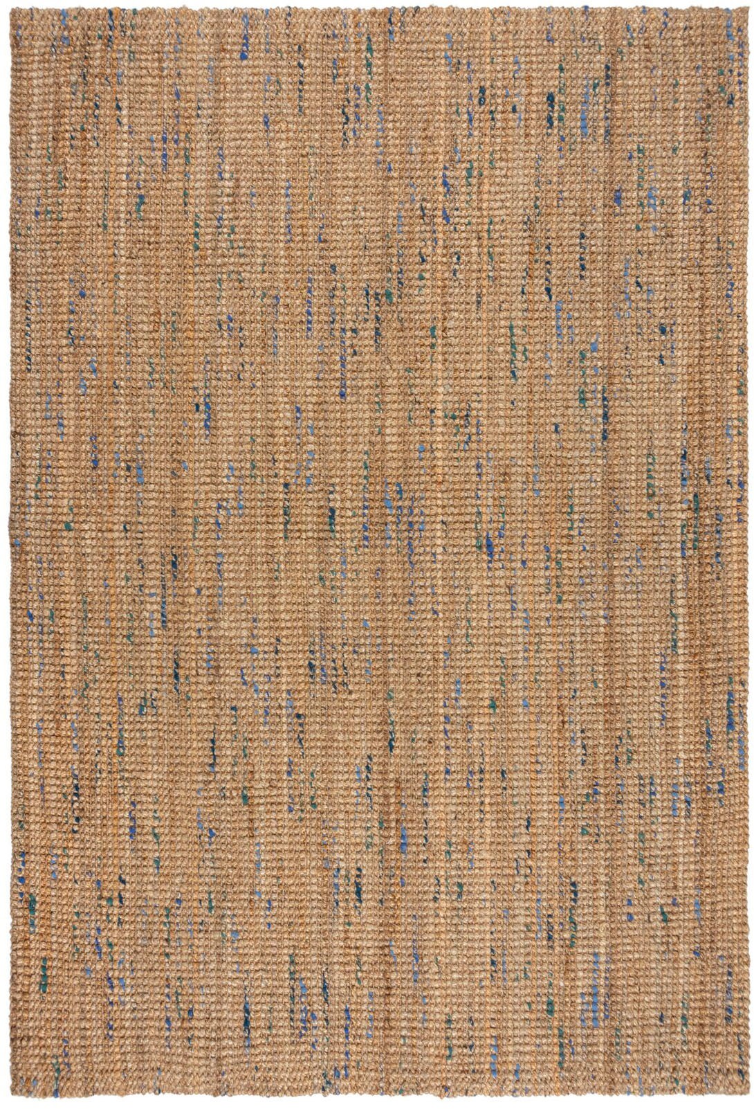 FLAIR RUGS Teppich "Jute Boucle" rechteckig 7 mm Höhe aus 100% Jute, mit Fr günstig online kaufen
