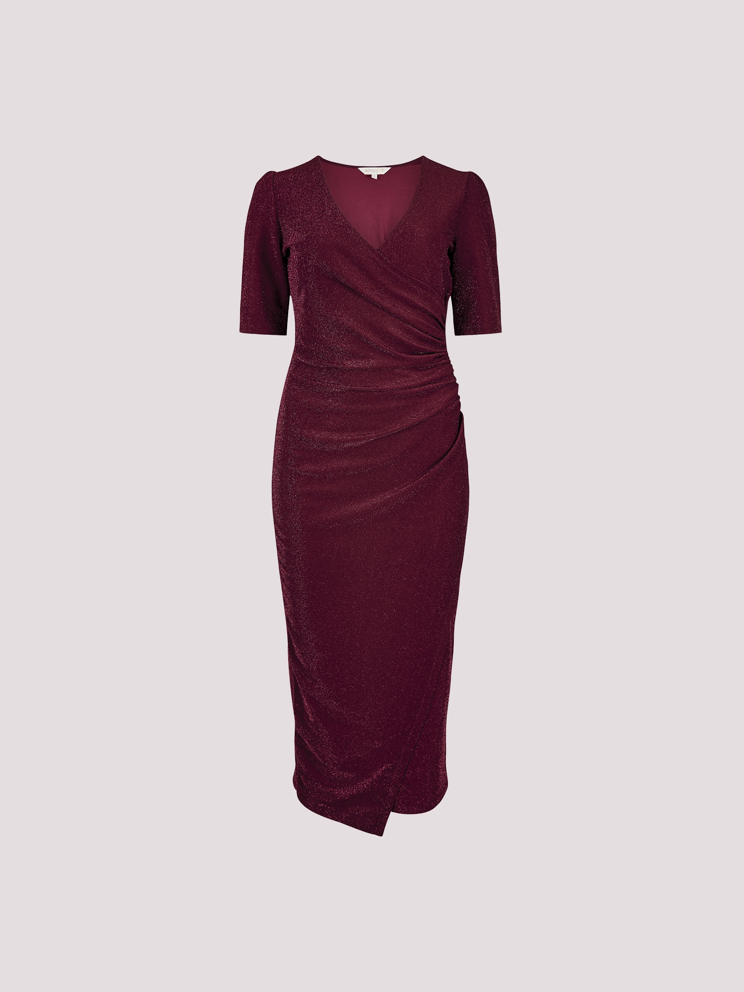 Apricot Midikleid »Midikleid« mit seitlicher Raffung