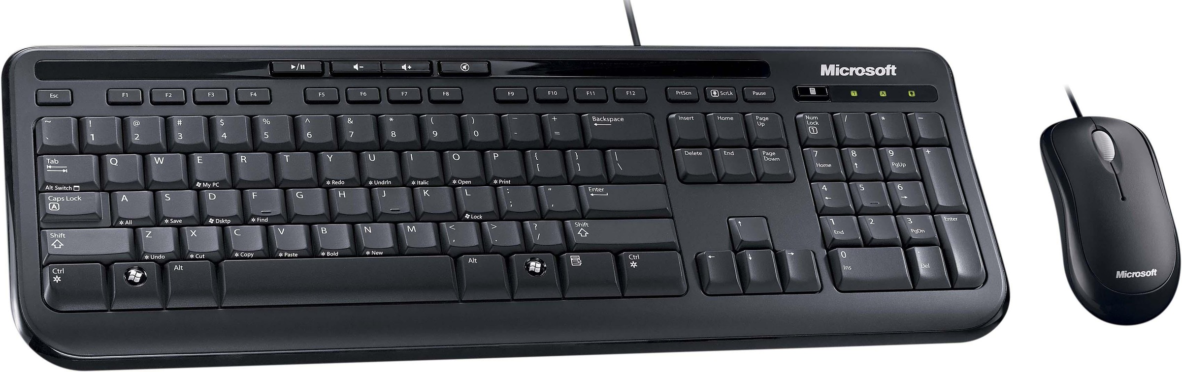 Microsoft Tastatur »Wired Desktop 600«