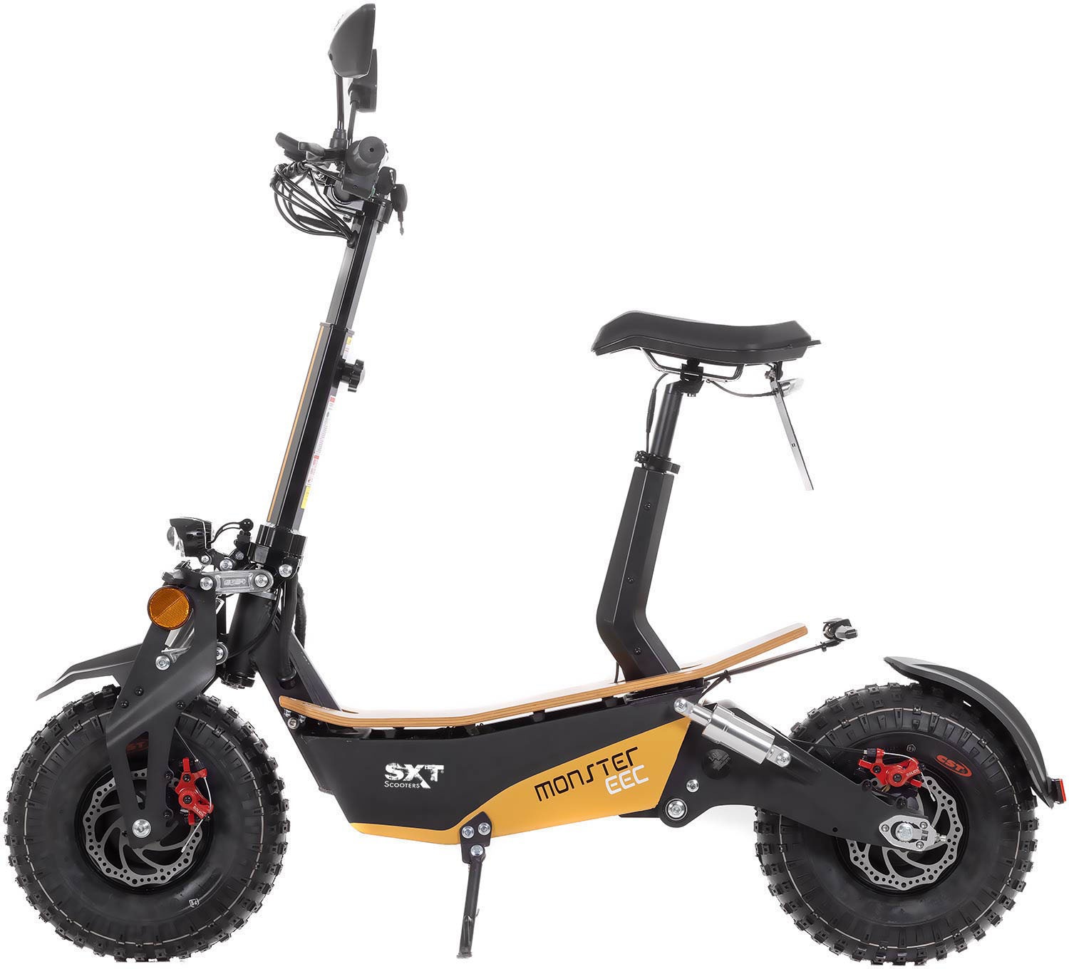 SXT Scooters E-Motorroller »Monster EEC mit Blei Akku«, bis zu 30 km Reichweite, mit Straßenzulassung