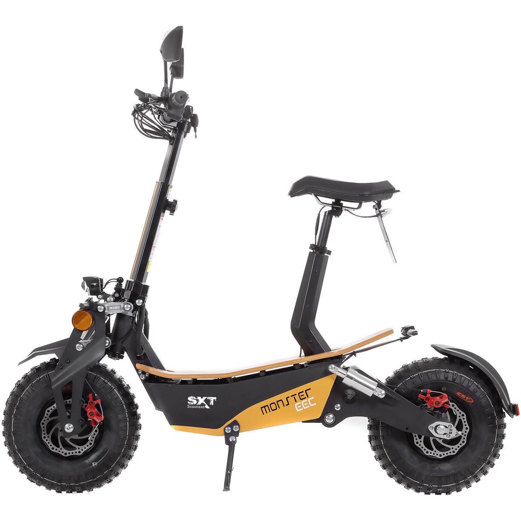 SXT Scooters E-Motorroller »Monster EEC mit Blei Akku«