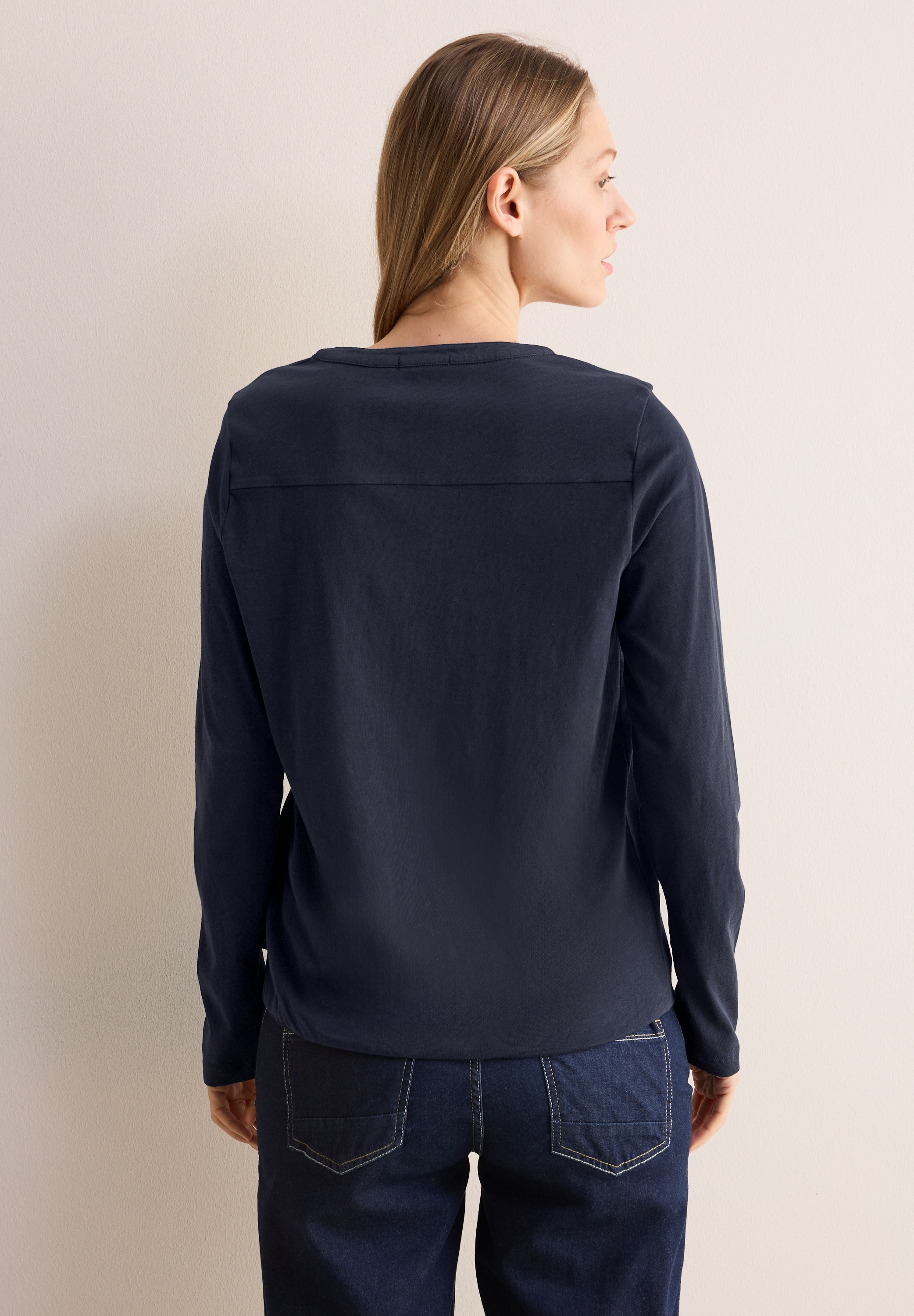 Cecil Langarmshirt, aus reiner Baumwolle