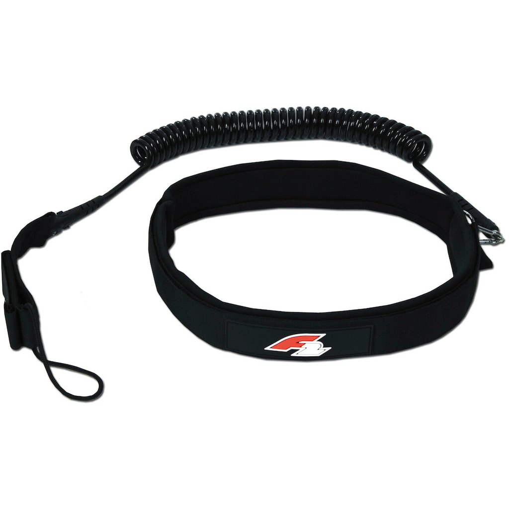 F2 SUP-Leash »HIP Leash Coiled unisex 8mm/305cm black 2022«