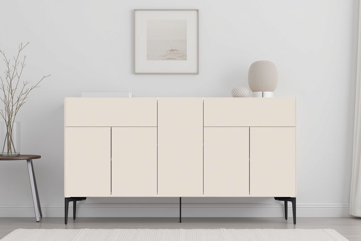 Places of Style Sideboard "Sky45", Kommode, Lackiert mit wasserbasiertem UV günstig online kaufen