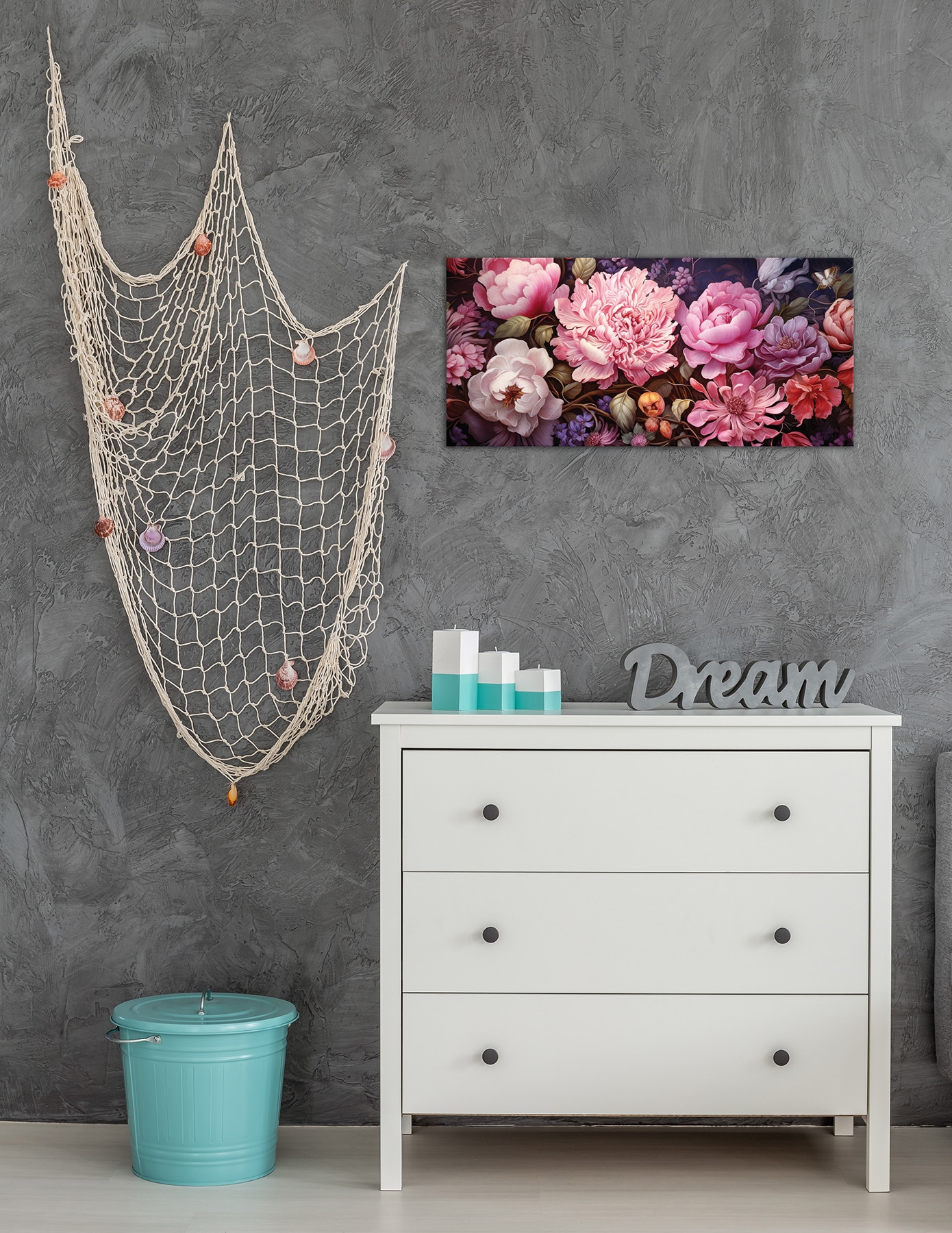 Bönninghoff Leinwandbild »Wandbild BLÜTEN 33x70 cm – Leinwandbild Keilrahmen Deko modern« Blumen | Blumenbilder | Natur | Pflanzen | Pflanzenbilder | Stillleben 1 Stk. tlg. auf Keilrahmen gespannt
