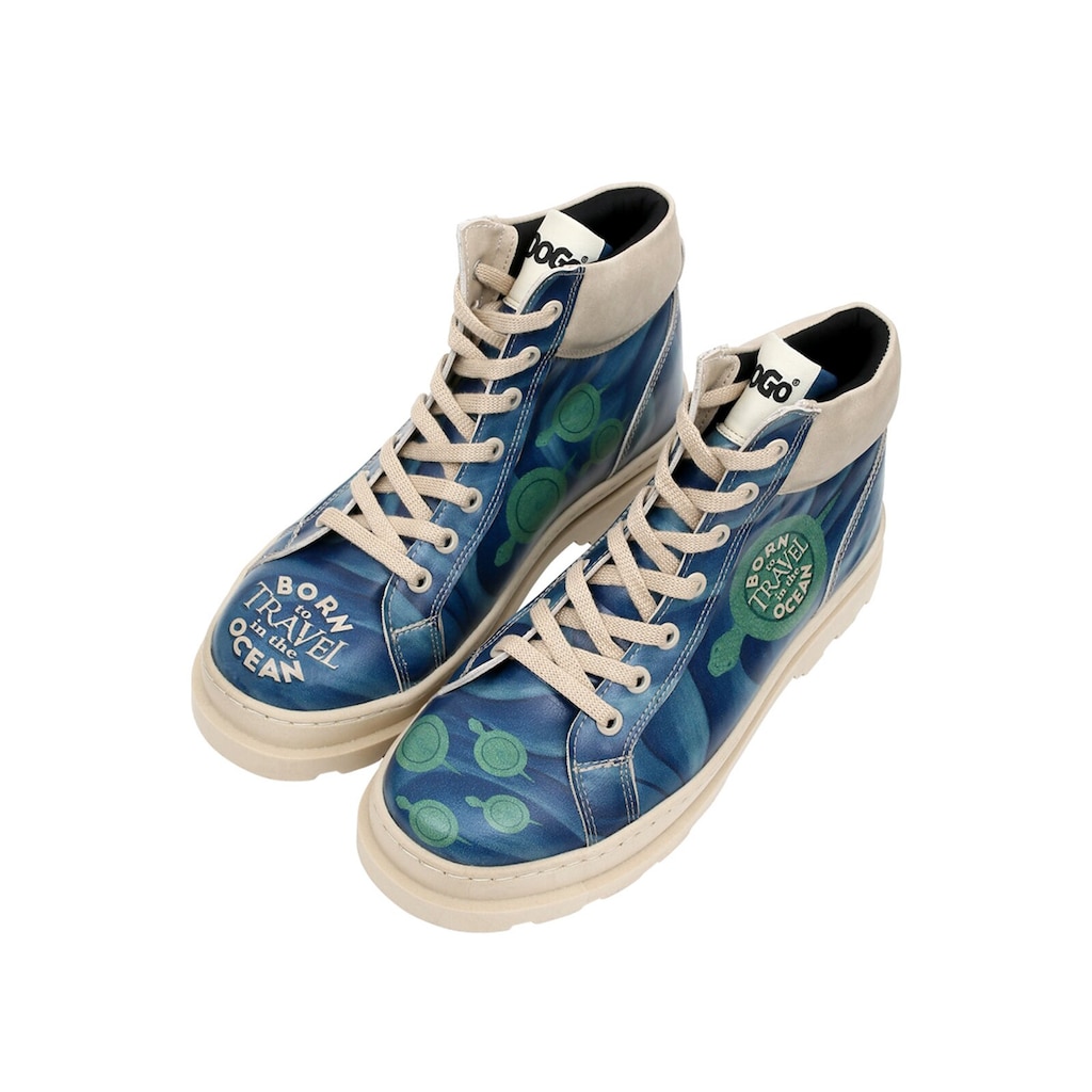 DOGO Winterboots »Born To Travel In The Ocean«