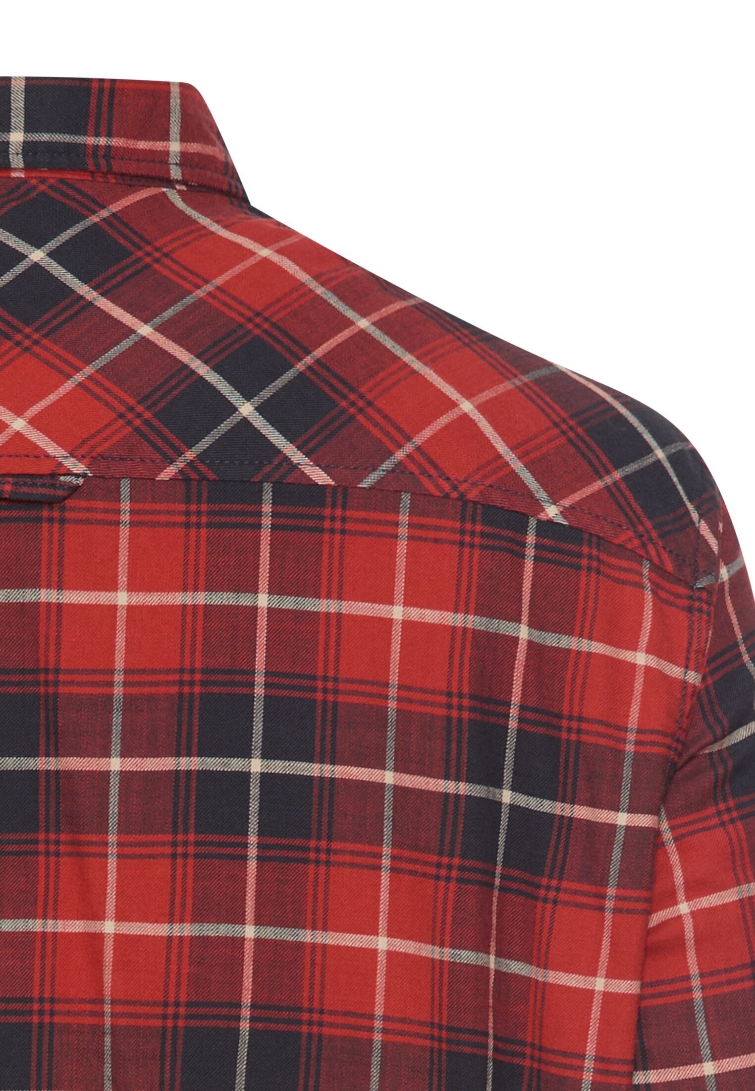 camel active Karohemd im Karo-Look und mit Button-Down-Kragen
