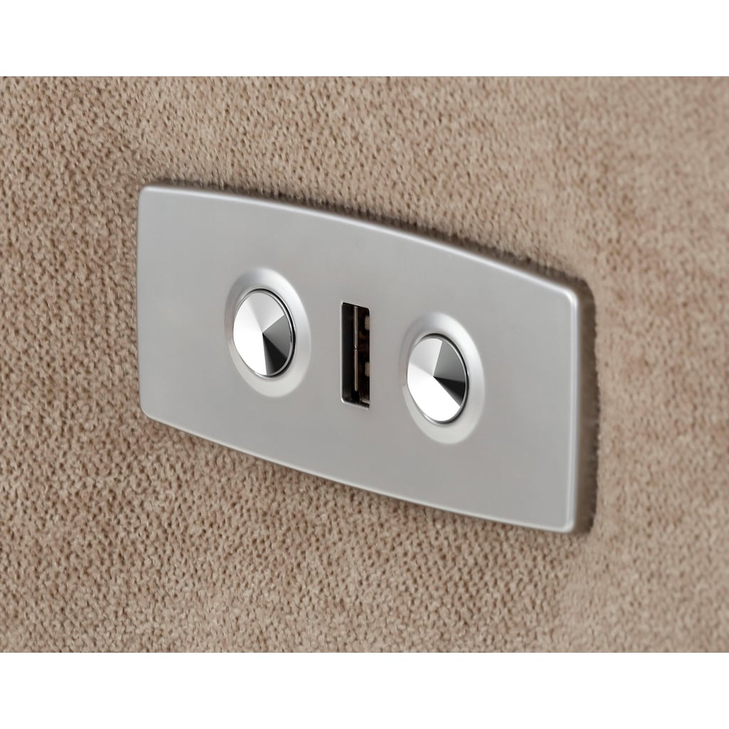 Home affaire Relaxsessel »Maldini«, mit elektrischer Relaxfunktion und USB-Steckeranschluss, Breite 109 cm
