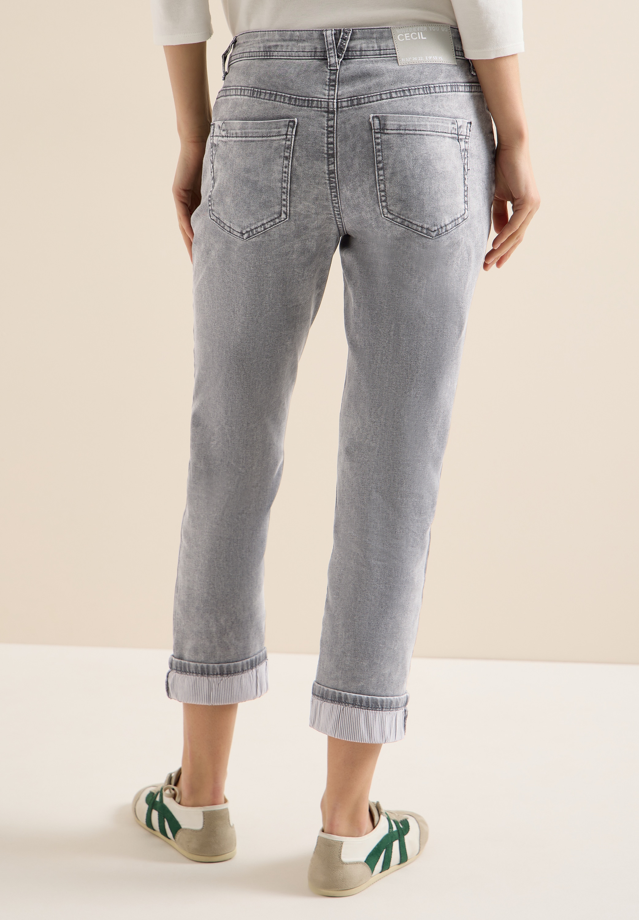 Cecil Comfort-fit-Jeans Middle Waist