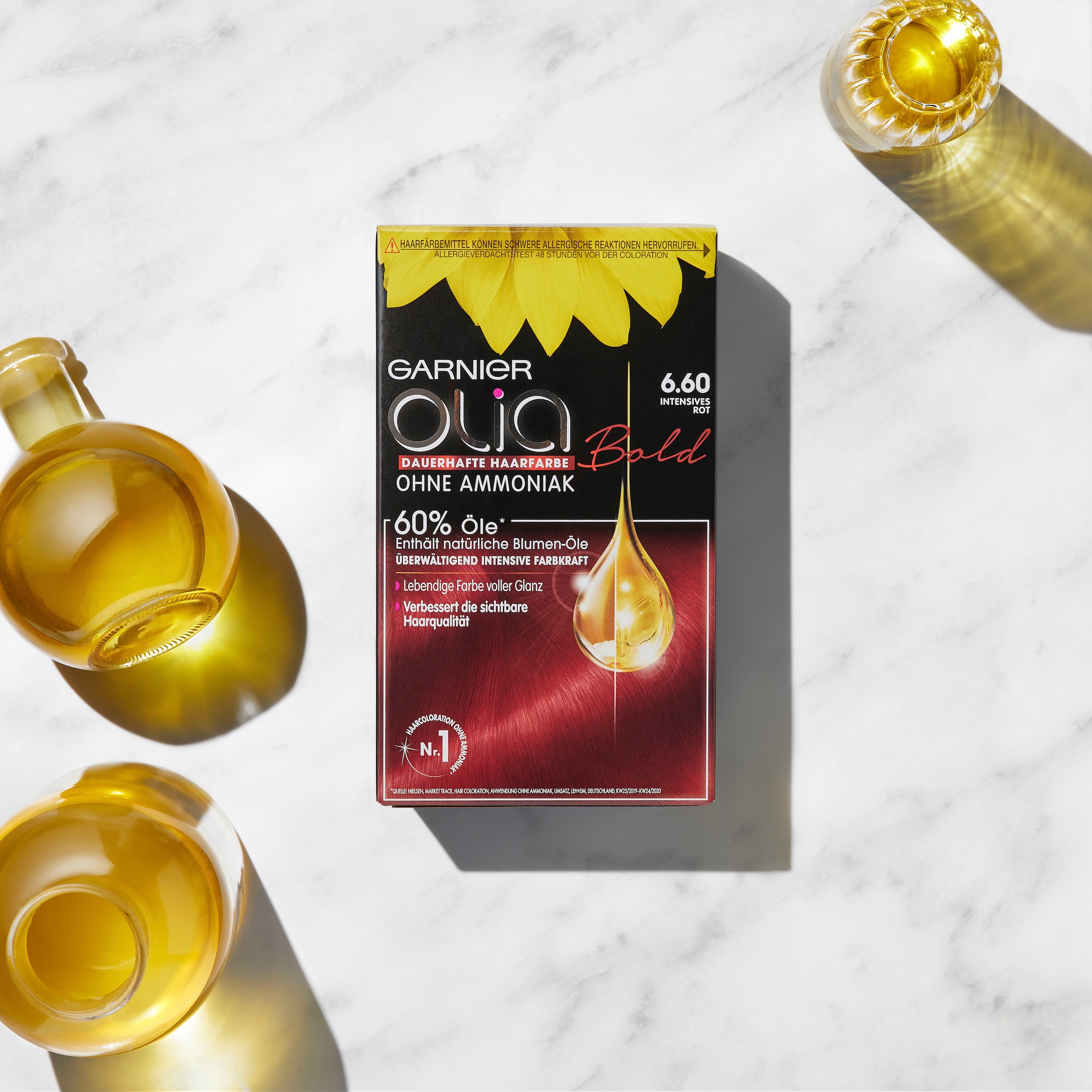 GARNIER Coloration »Olia dauerhafte Haarfarbe«, mit pflegender Formel