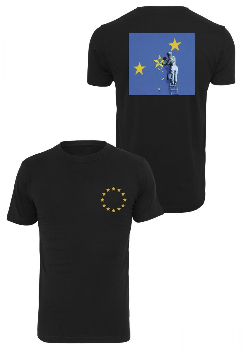 Merchcode T-Shirt »Merchcode Herren Brandalised - Banksy´s Graffiti Europe Tee«, (1 tlg.)