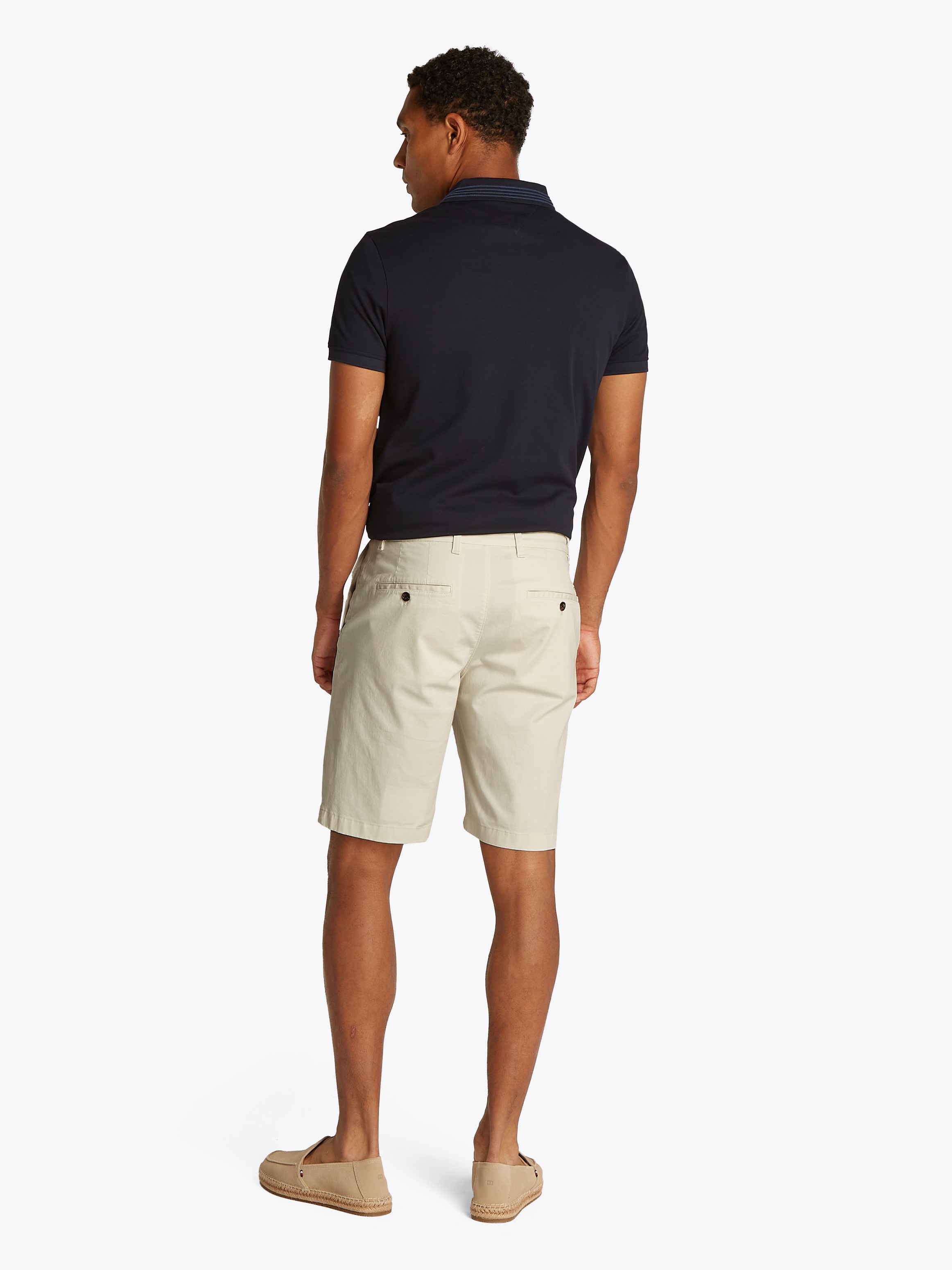Tommy Hilfiger Shorts »HARLEM PRINTED STRUCTURE SHORT«, Mit Gürtelschlaufen