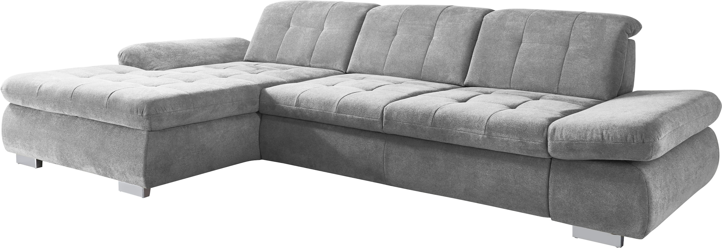 Die PlanBar Ecksofa "MP-IN17004 L-Form, Breite 331 cm, Kaltschaum-Polsterung" inkl. Sitztiefenverstellung, wahlweise weitere Funktionen