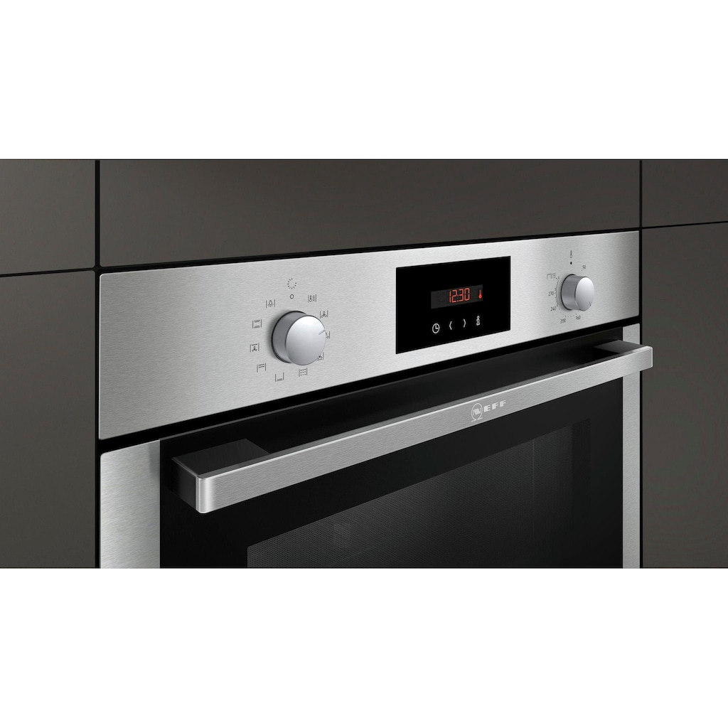 NEFF Backofen-Set »XB46P«, B2CCG6AN0, mit Teleskopauszug nachrüstbar, Pyrolyse-Selbstreinigung