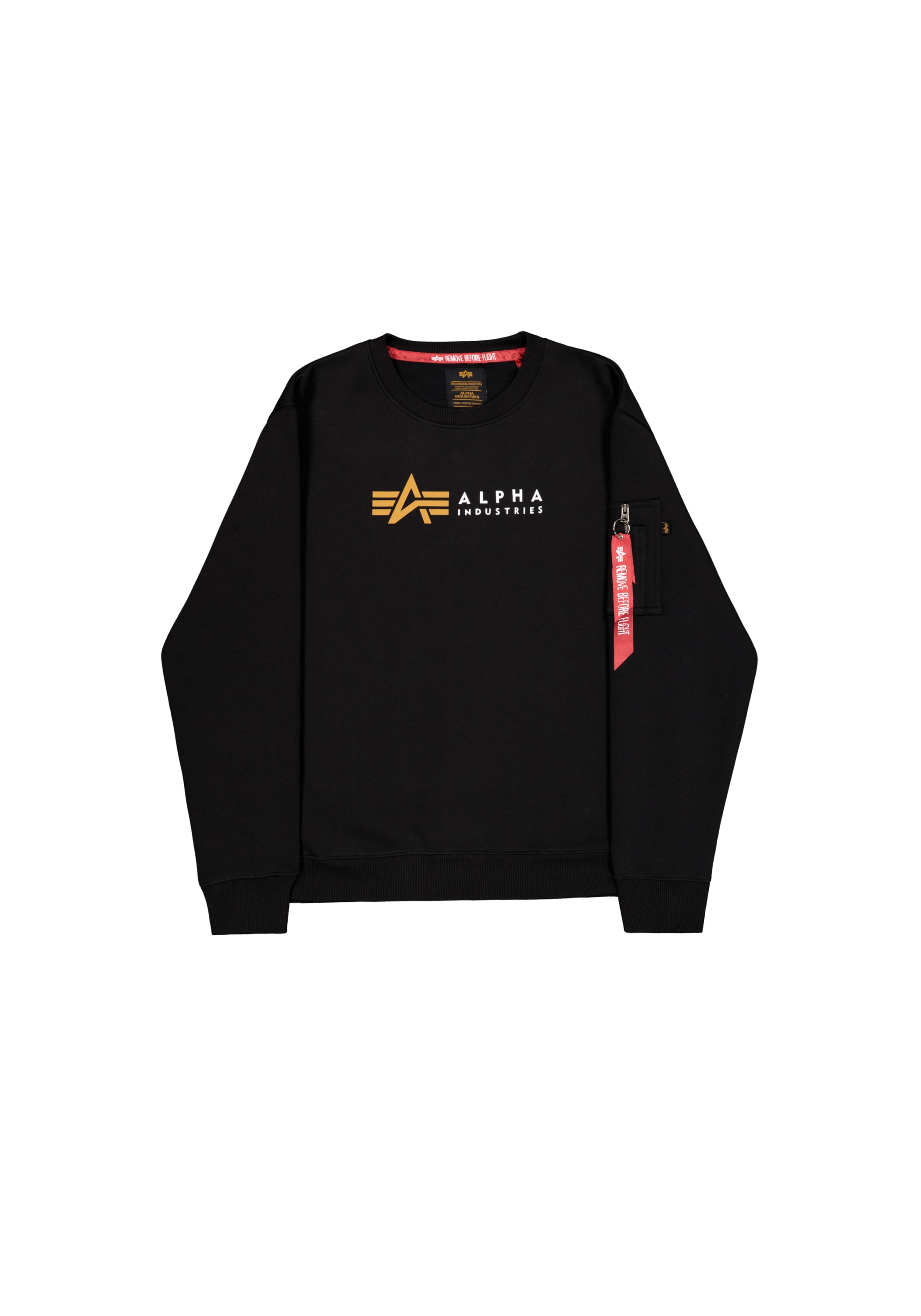 Alpha Industries Sweater "Alpha Industries Men - Sweatshirts Alpha Label Sw günstig online kaufen
