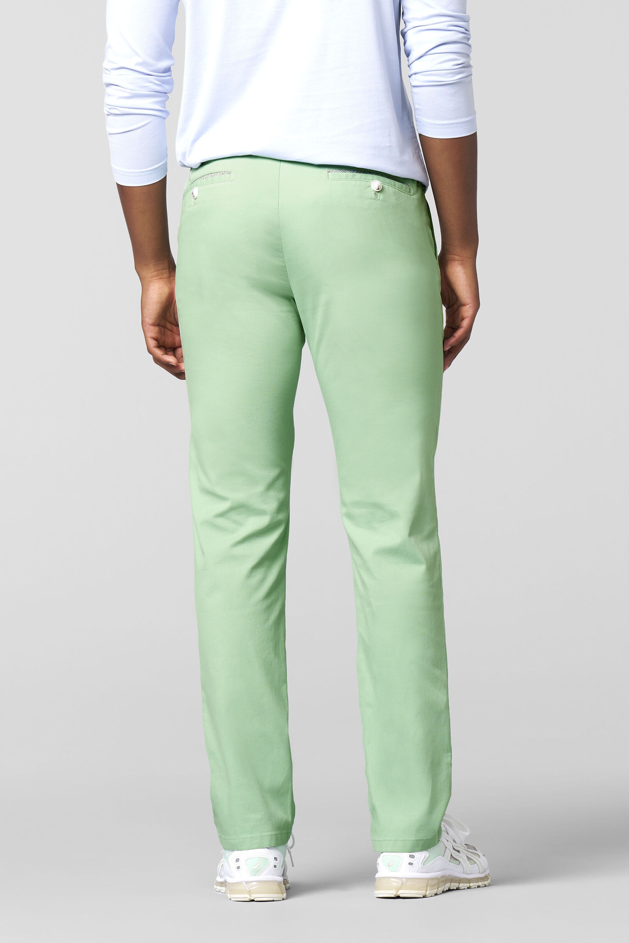 MEYER Chinos »ROMA Art.1-5070«, mit buntgewebtem Innenfutter