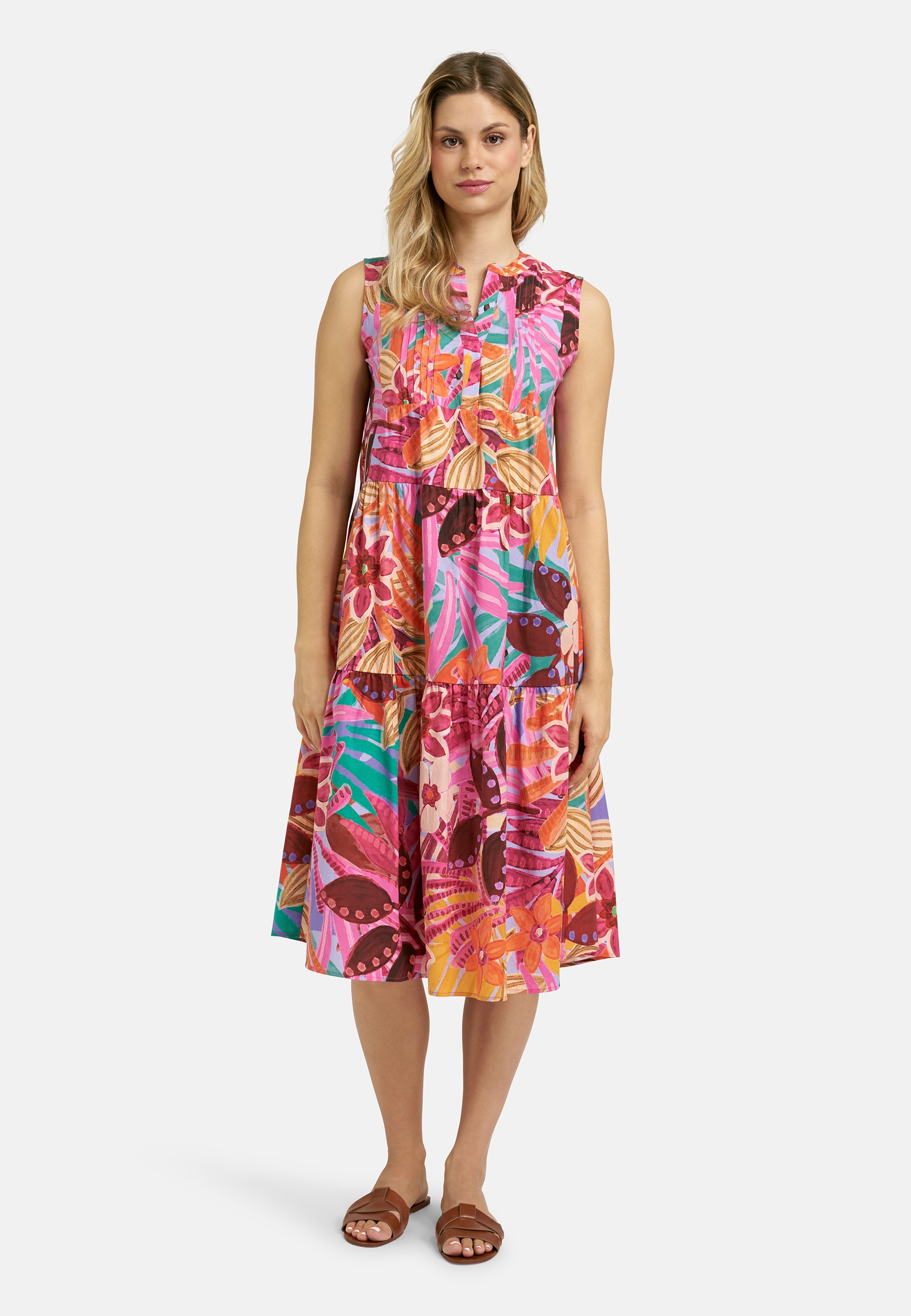 Milano Italy Sommerkleid Eingrifftaschen