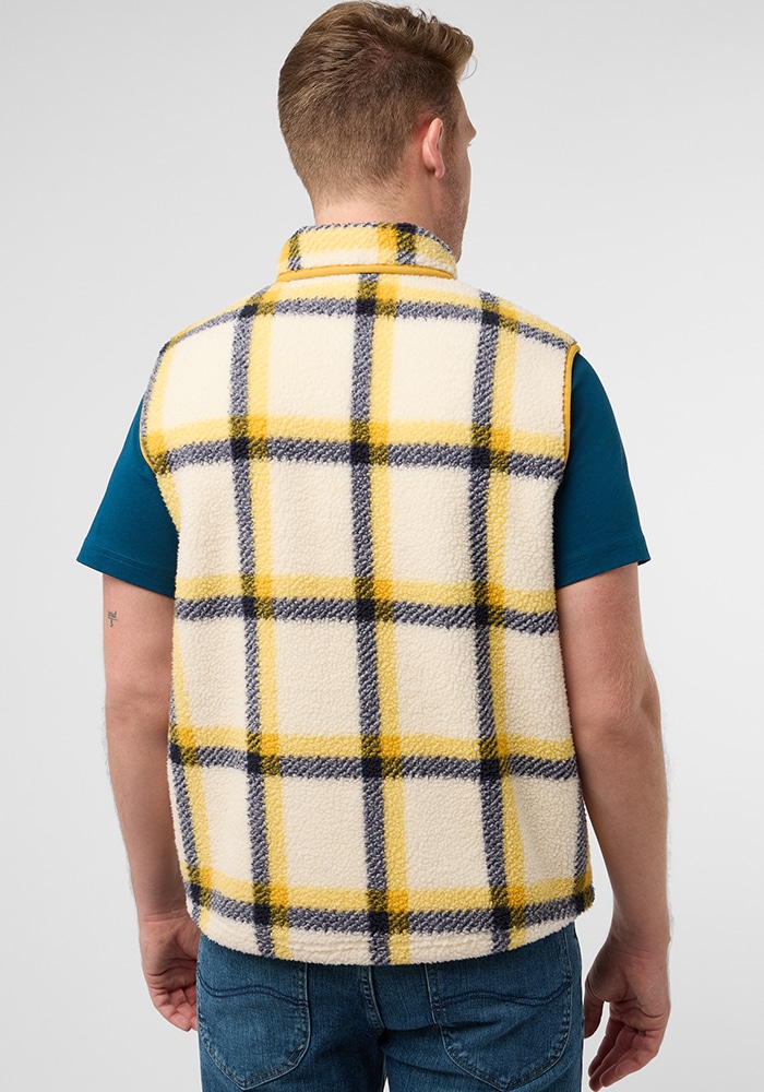 Jack Wolfskin Fleeceweste »FELSLICHT CHECK VEST M«