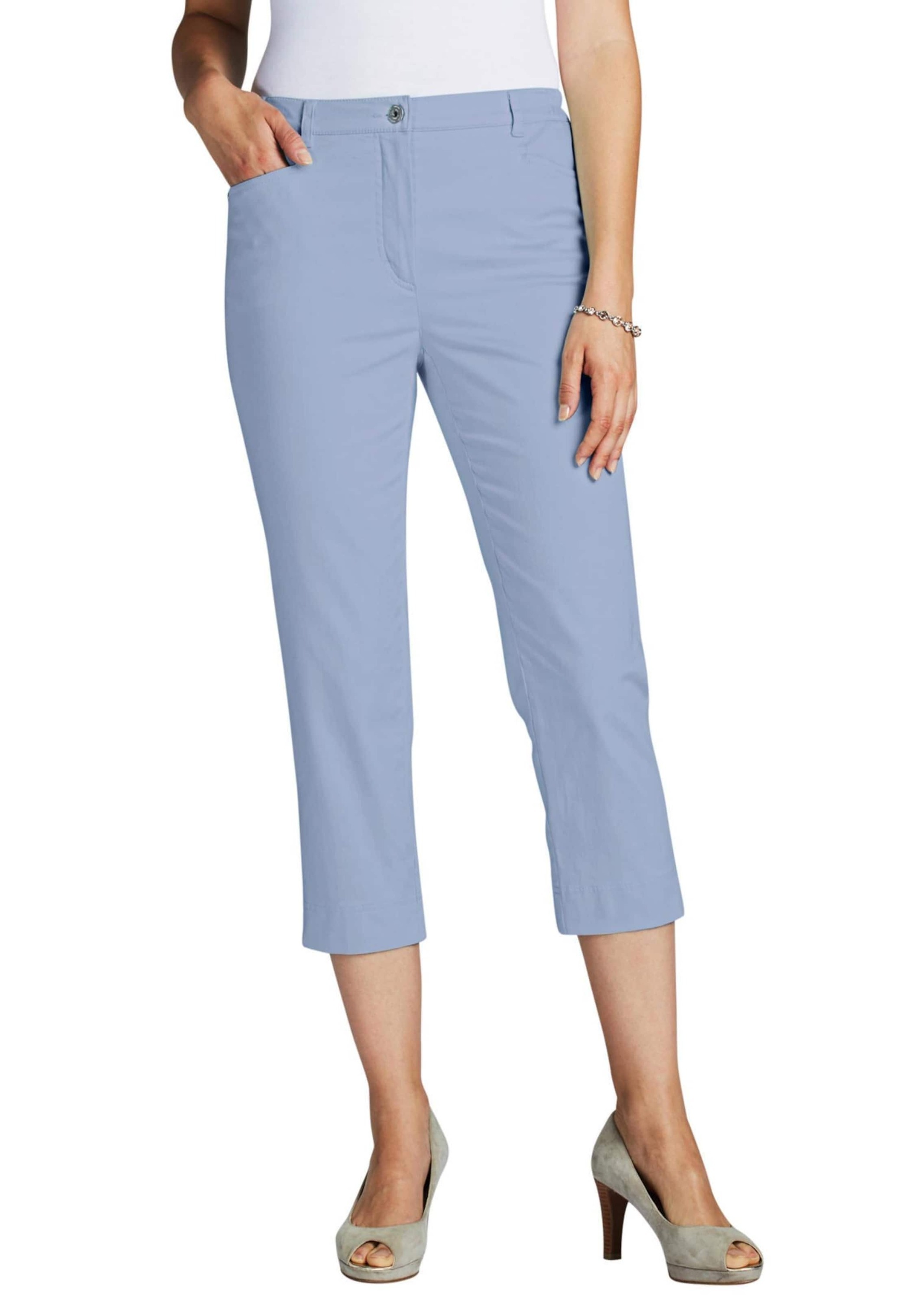 GOLDNER 7/8-Hose "Kurzgröße Leichte 7/8 Baumwoll-Hose Carla" günstig online kaufen