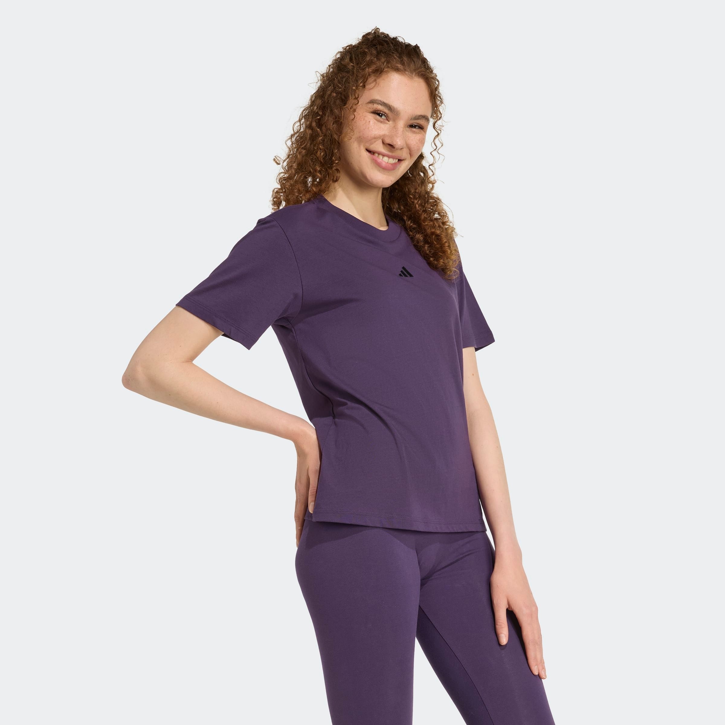 adidas Sportswear T-Shirt »W SL SJ T« Basic Design, Rundhalsausschnitt, mit kleinem 3-Streifen Logo