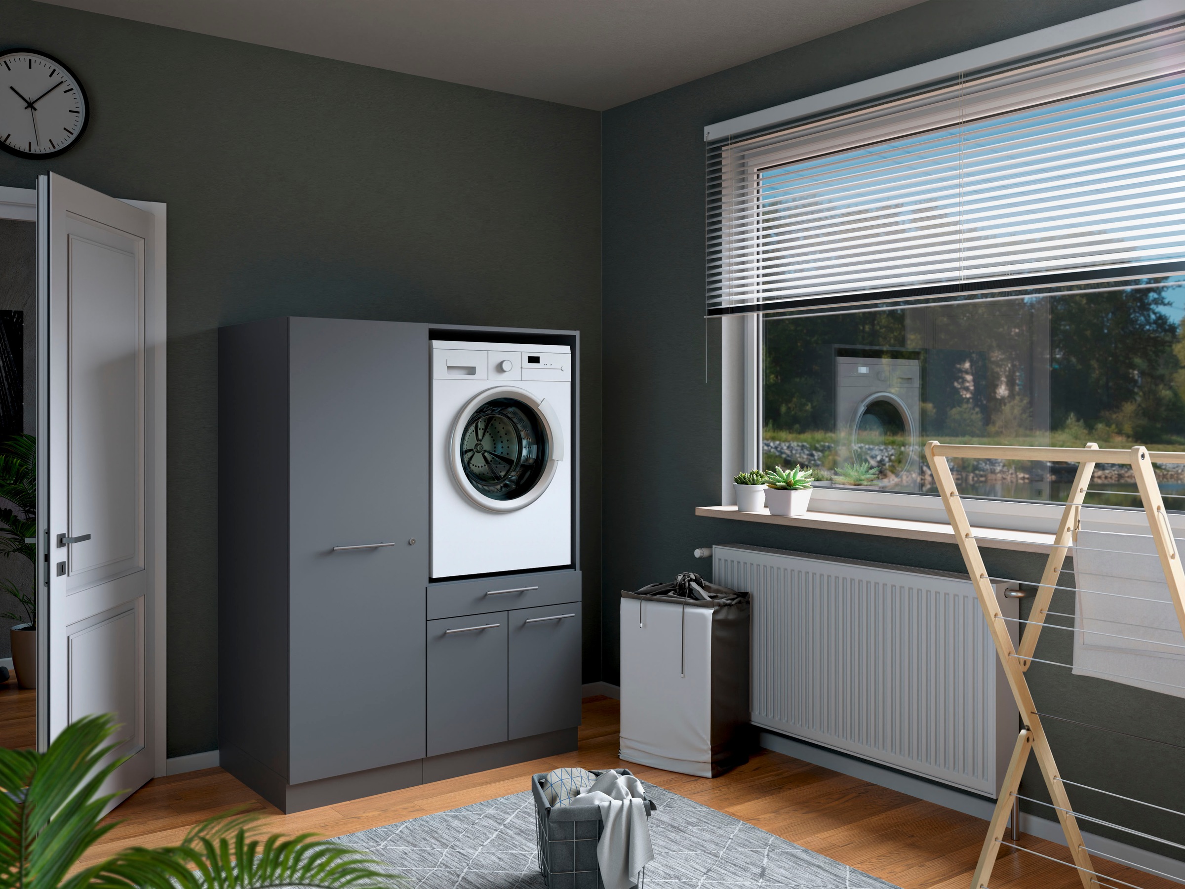 Laundreezy Mehrzweckschrank-Set "Laundreezy, 4-tlg. Mehrzweckschrank-Set B/ günstig online kaufen