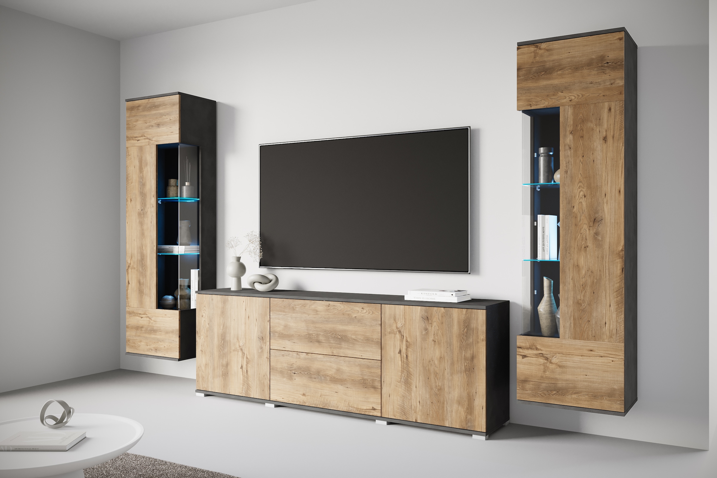 OTTO home "KENIA" Komplett-Set, 3 Stk. tlg.