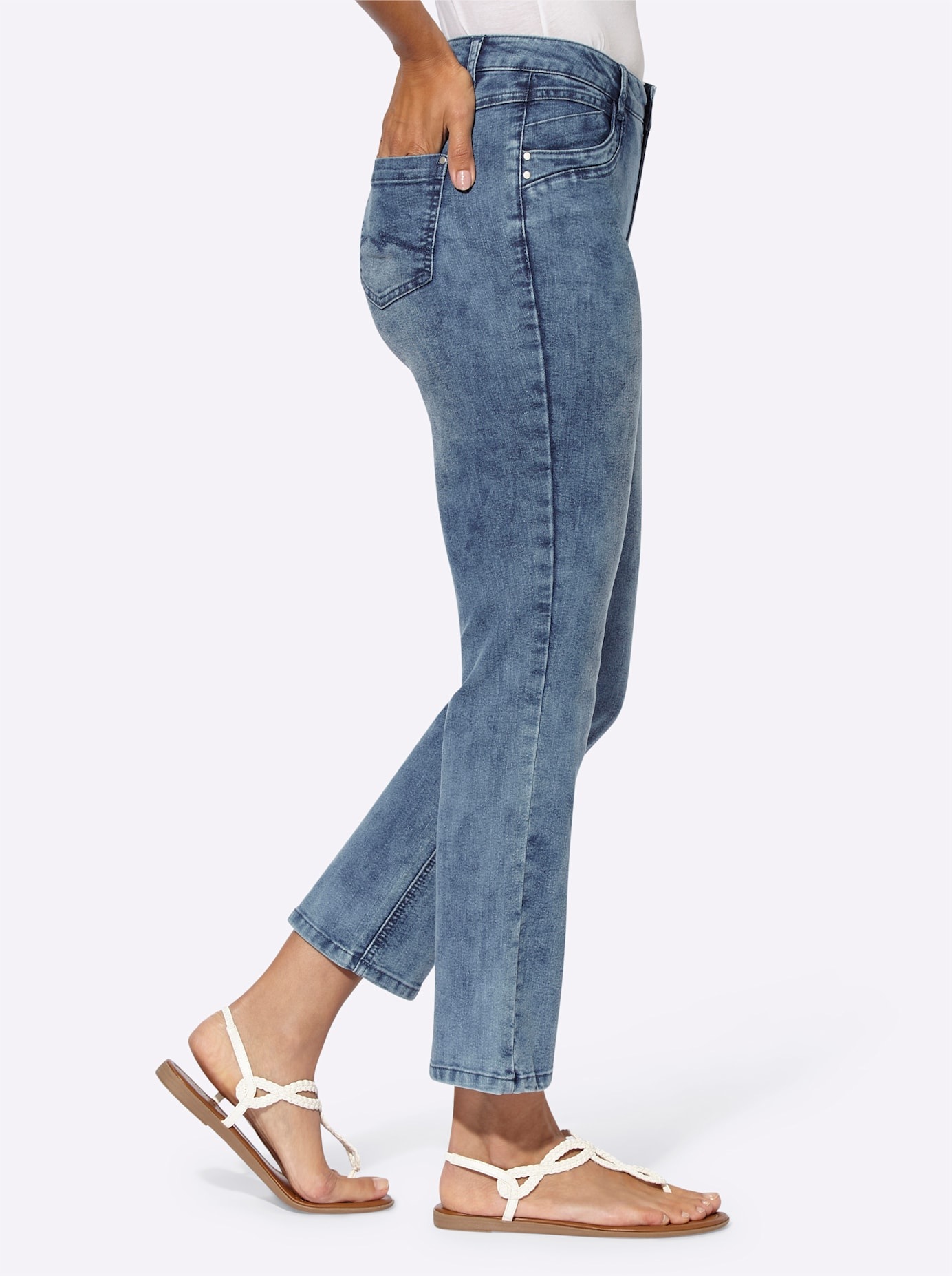 Casual Looks 5-Pocket-Jeans günstig online kaufen