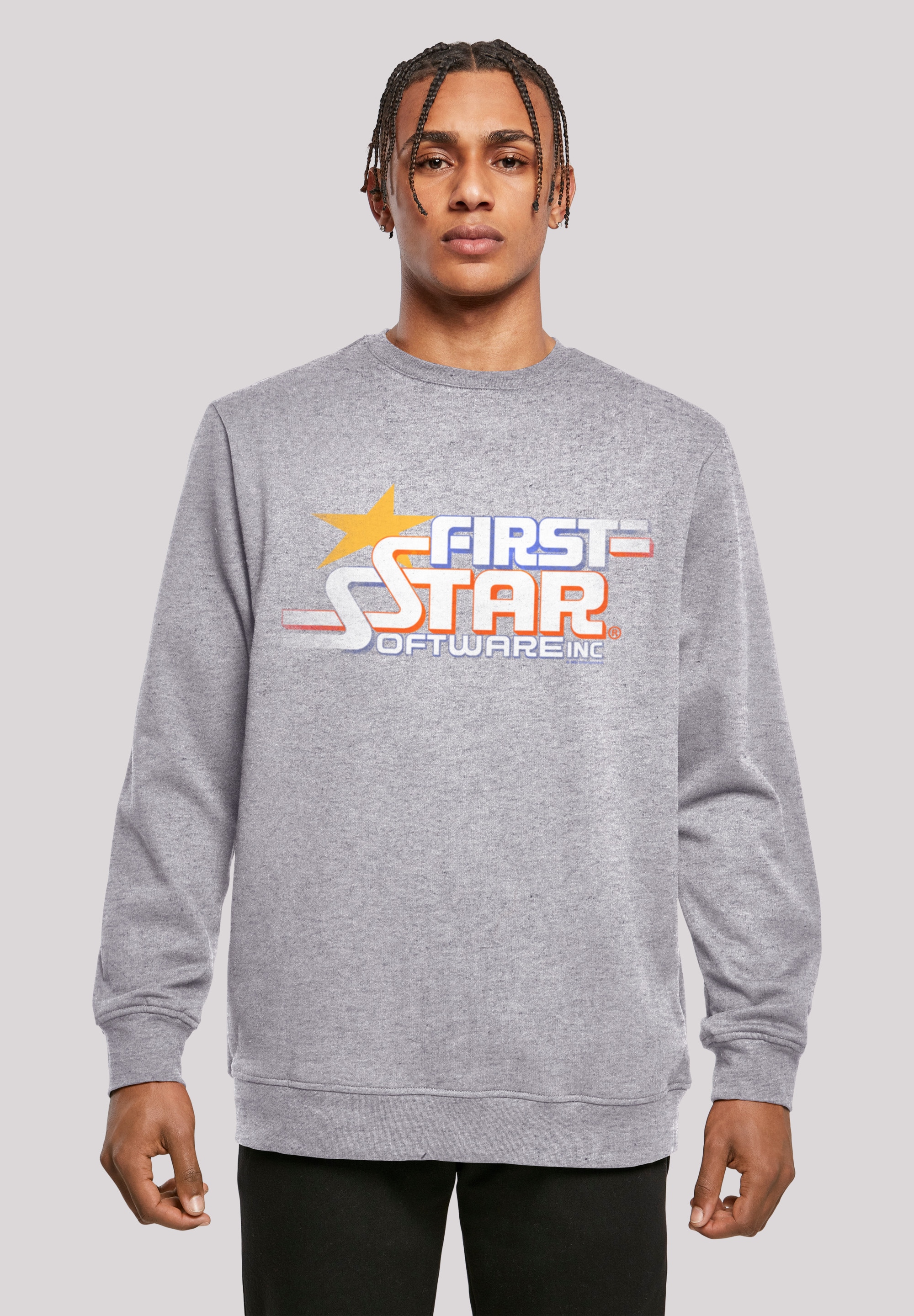 Kapuzenpullover »Retro Gaming FIRSTSTAR Inc«, Print