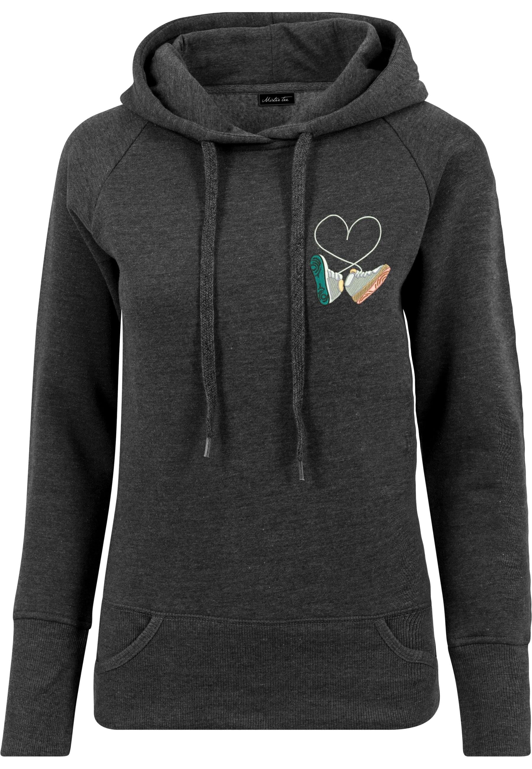 MisterTee Kapuzenpullover »MisterTee Herren Damen Ladies Kicks Love EMB Hoody«