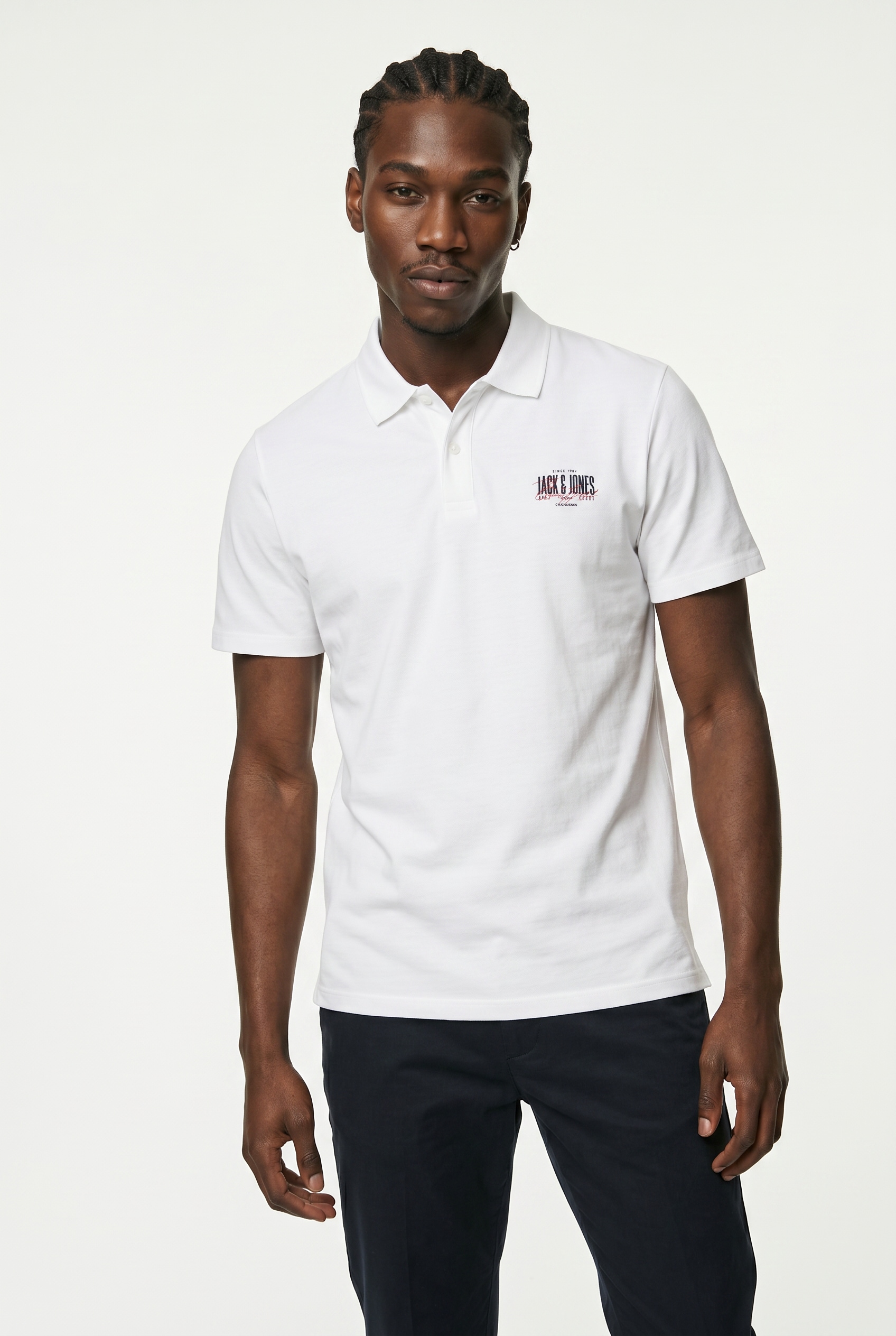 Jack & Jones Poloshirt "JJAERO POLO SS" Baumwolle, regular fit