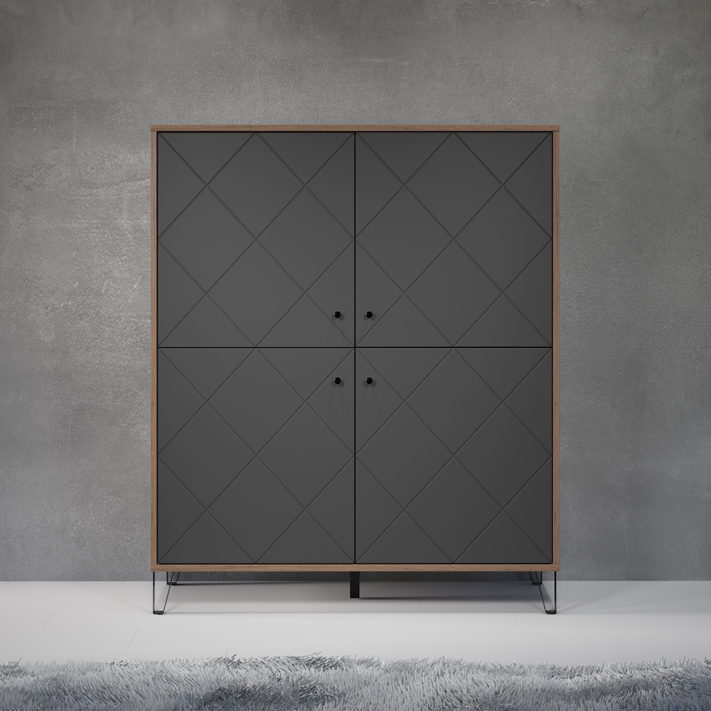 Places of Style Highboard »Molveno«, (1 St.)