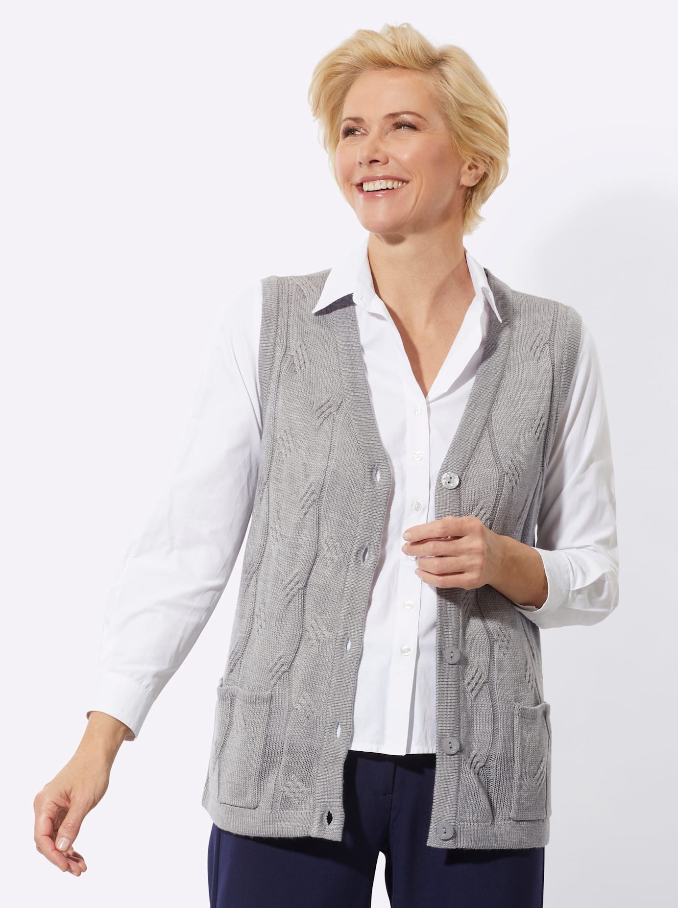 Classic Strickweste günstig online kaufen