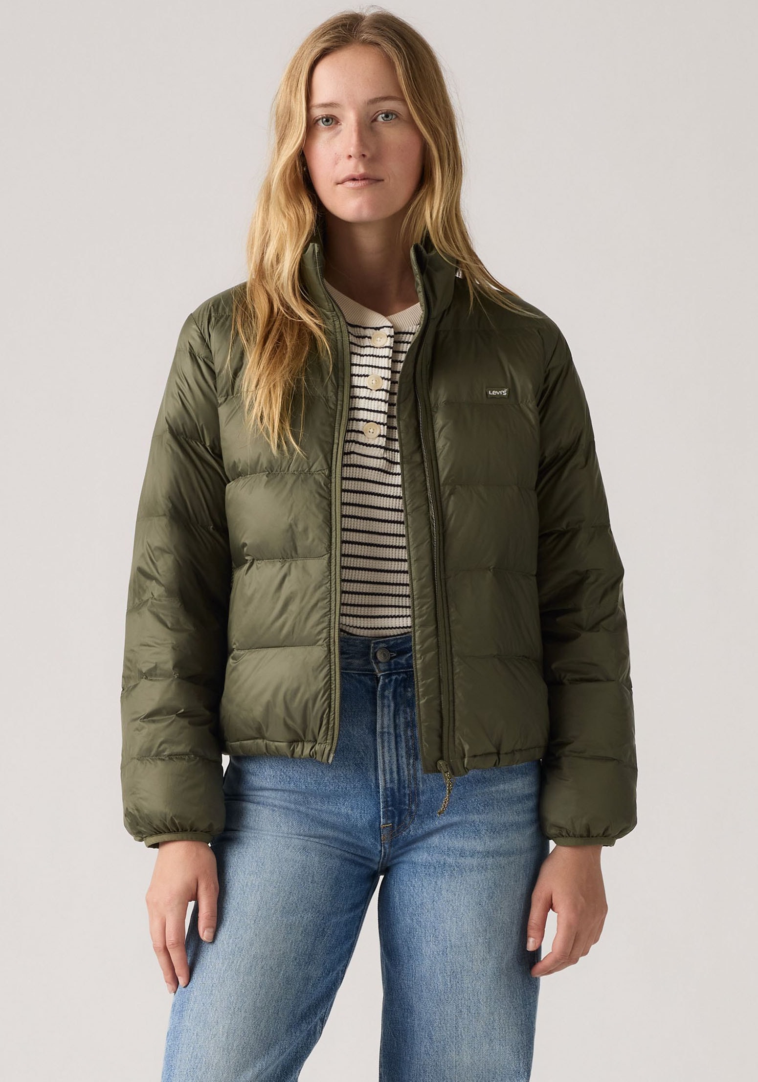 Levi's® Kurzjacke »WMS PACKABLE JACKE«, ohne Kapuze, mit Taschen