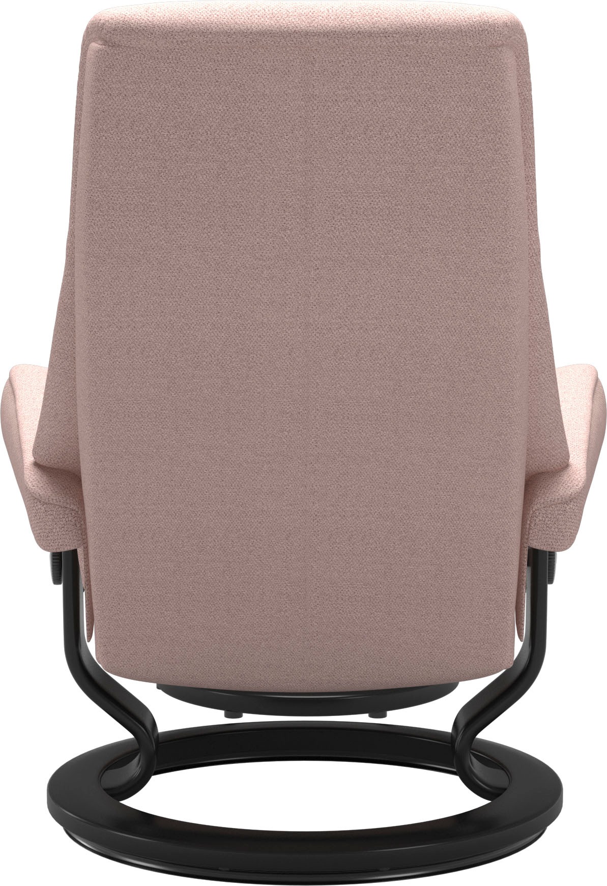 Stressless® Relaxsessel »View«, (Set, Relaxsessel mit Hocker), mit Classic Base, Größe M,Gestell Schwarz