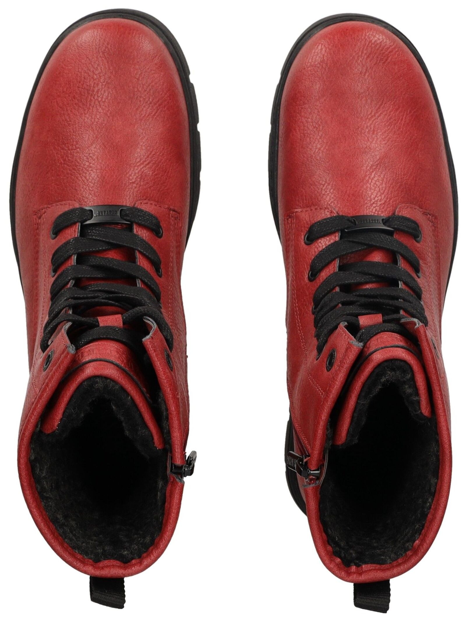 Mustang Shoes Schnürstiefelette »Mustang Shoes Stiefelette Lederimitat«