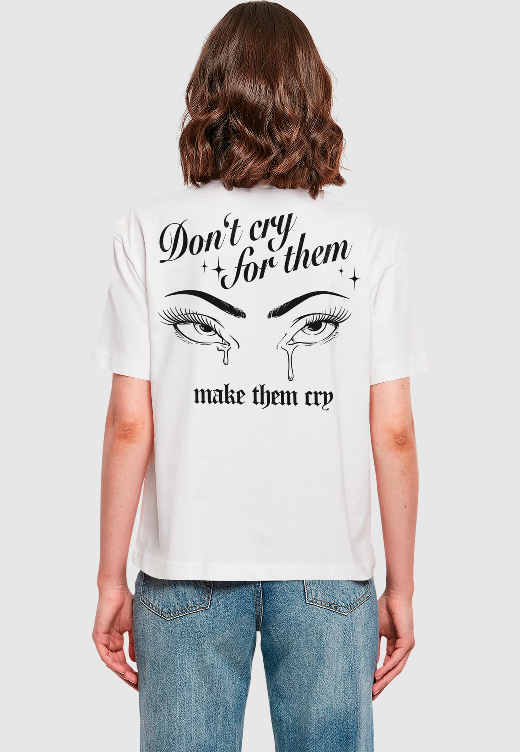 Miss Tee T-Shirt »Miss Tee Make Them Cry Tee«, (1 tlg.)