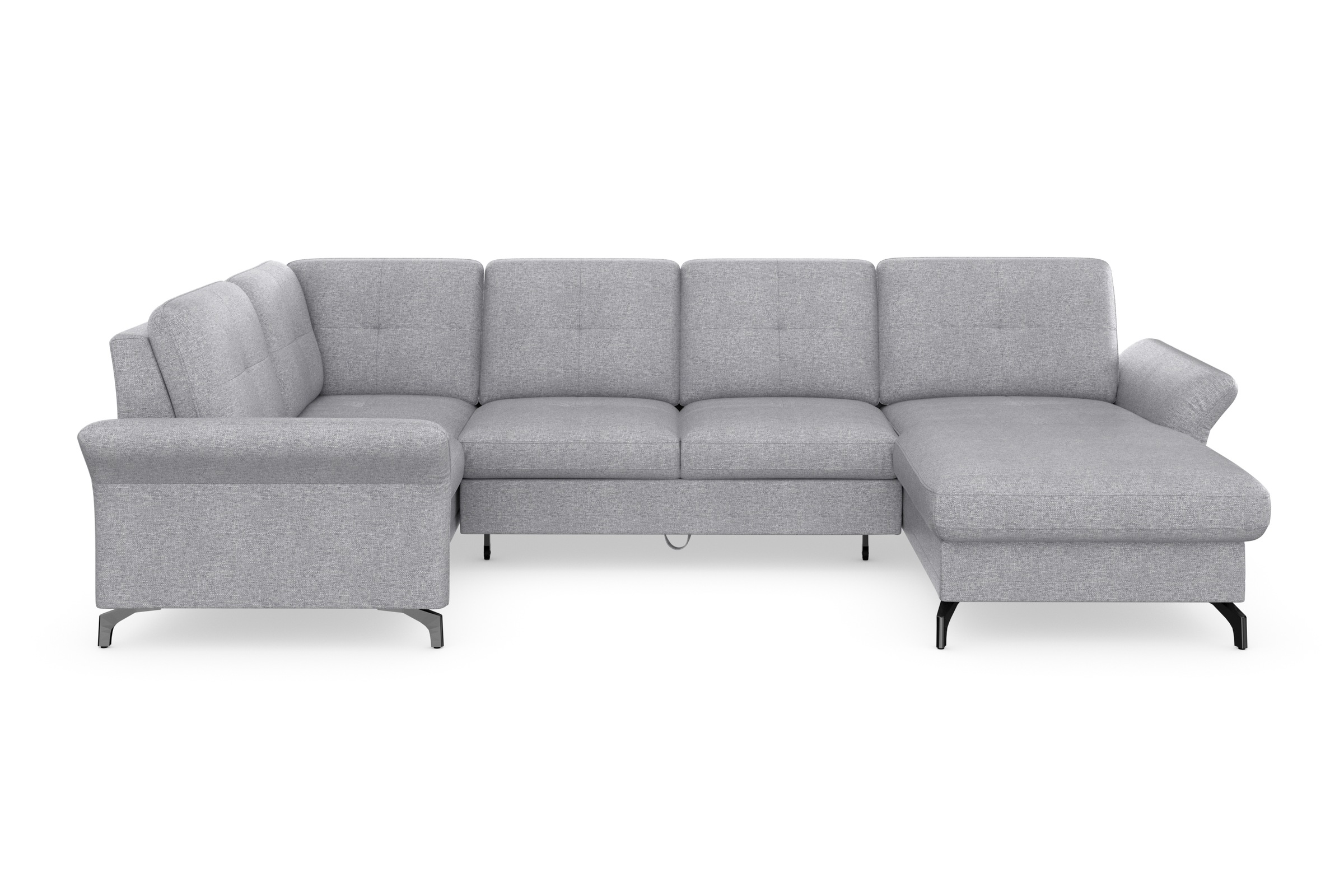 Home affaire Wohnlandschaft "Calando U-Form" wahlweise mit Bettfunktion, Be günstig online kaufen