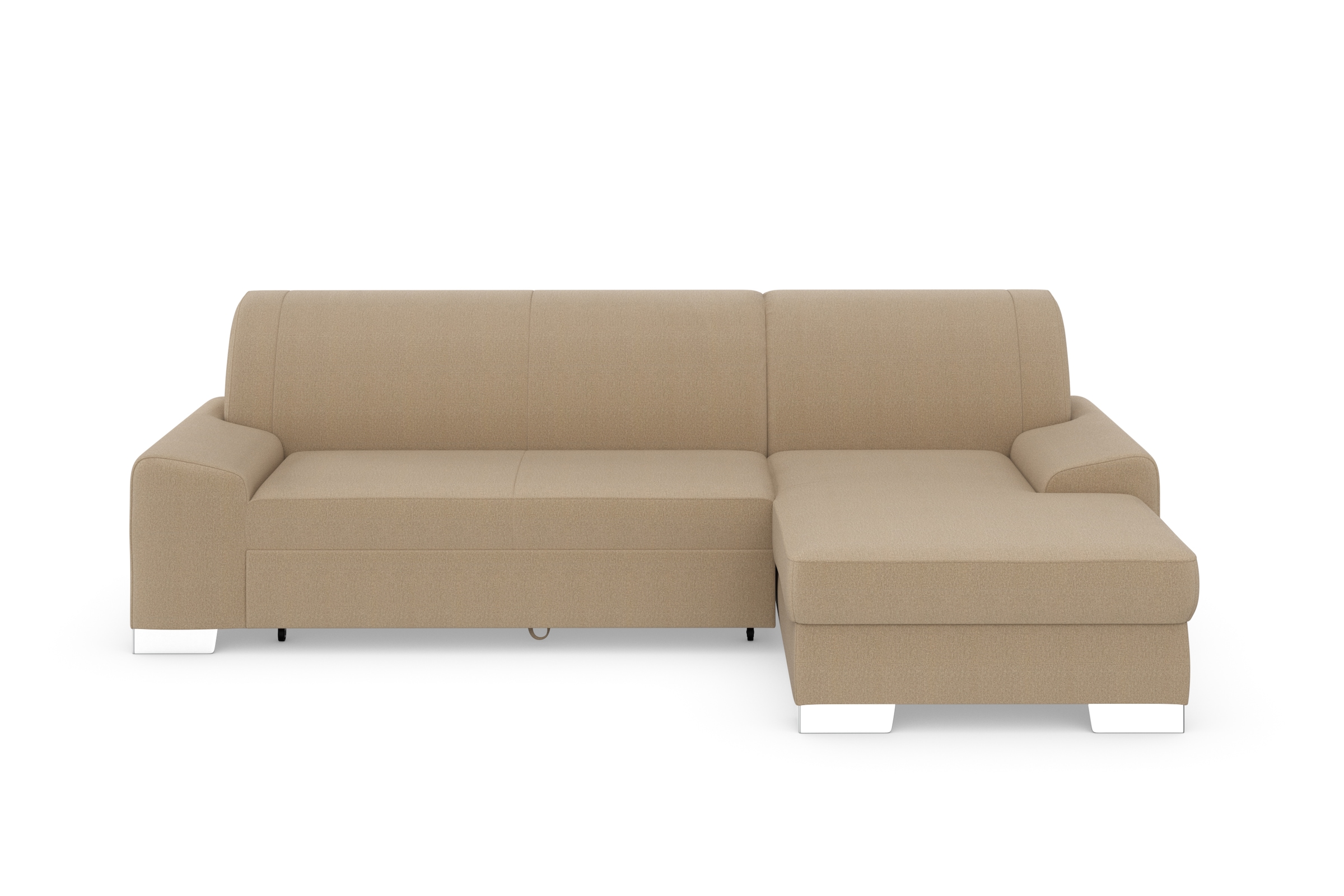 DOMO collection Ecksofa "Anzio L-Form, whlw. Bettfunktion, Federkern, hochw günstig online kaufen