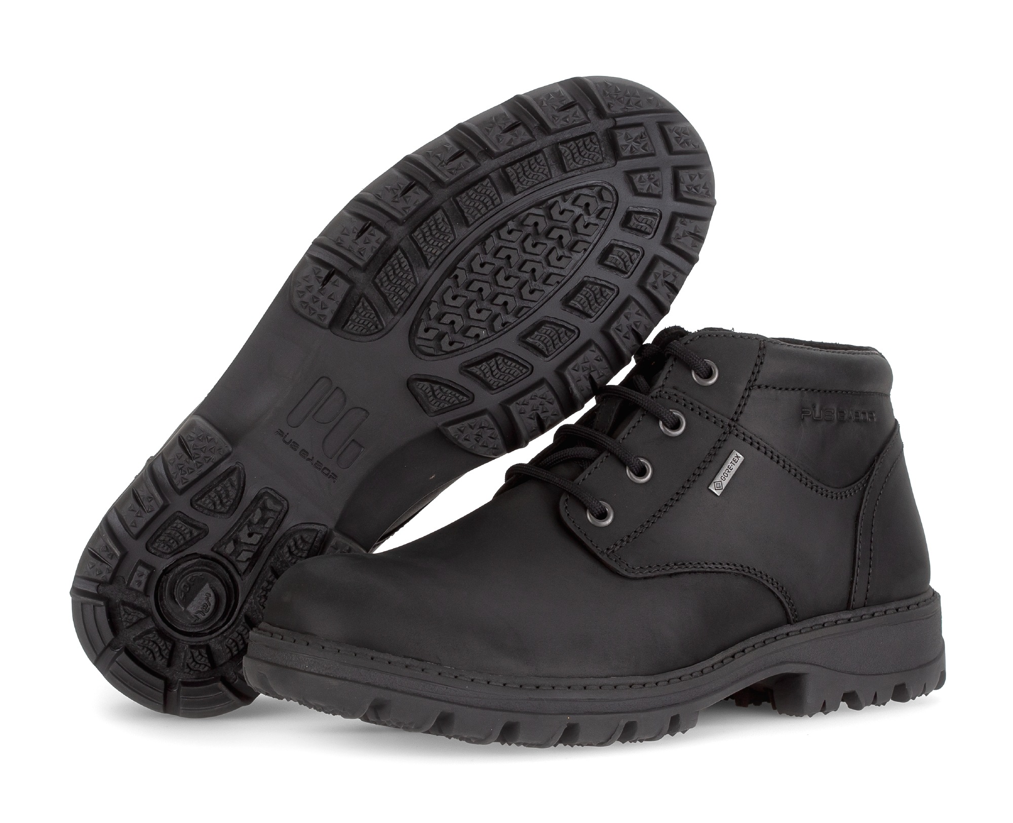 Pius Gabor Winterboots, Schnürboots, Outdoorschuh mit Logoprägung, Weite G (= weit)