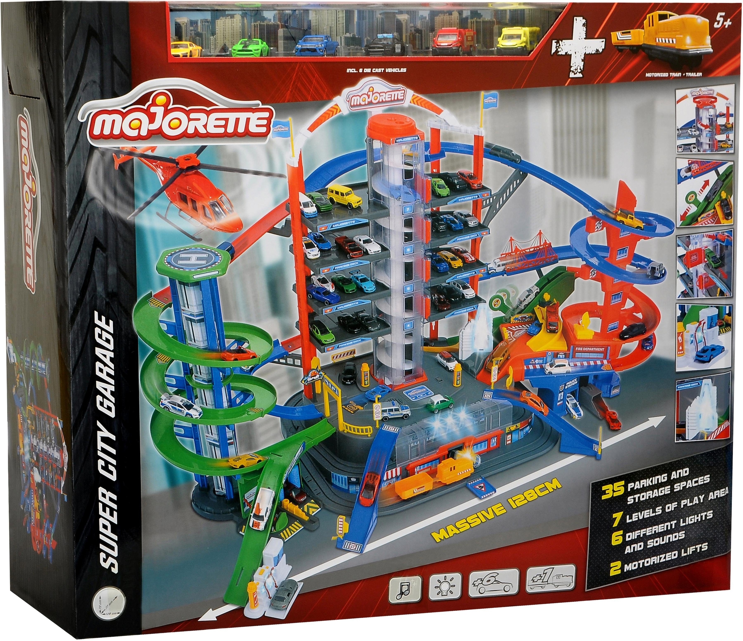 majORETTE Spiel-Parkgarage »Super City Garage«