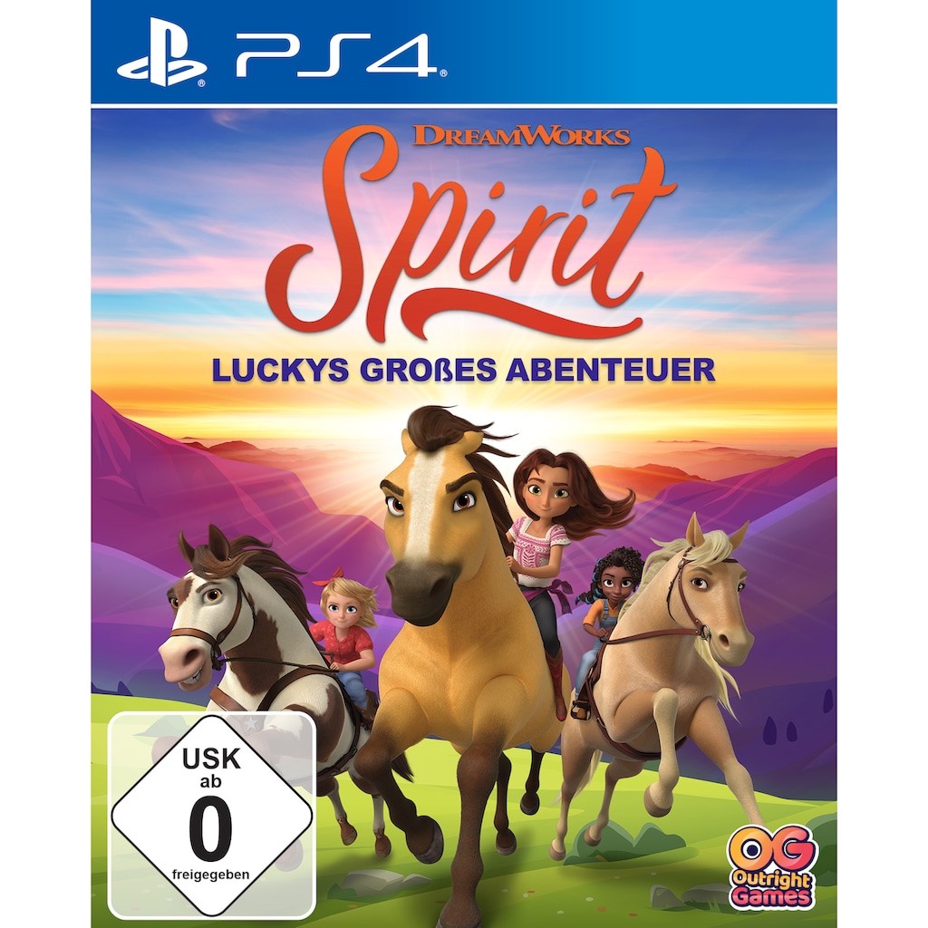 Outright Games Spielesoftware »Spirit Luckys großes Abenteuer«, PlayStation 4