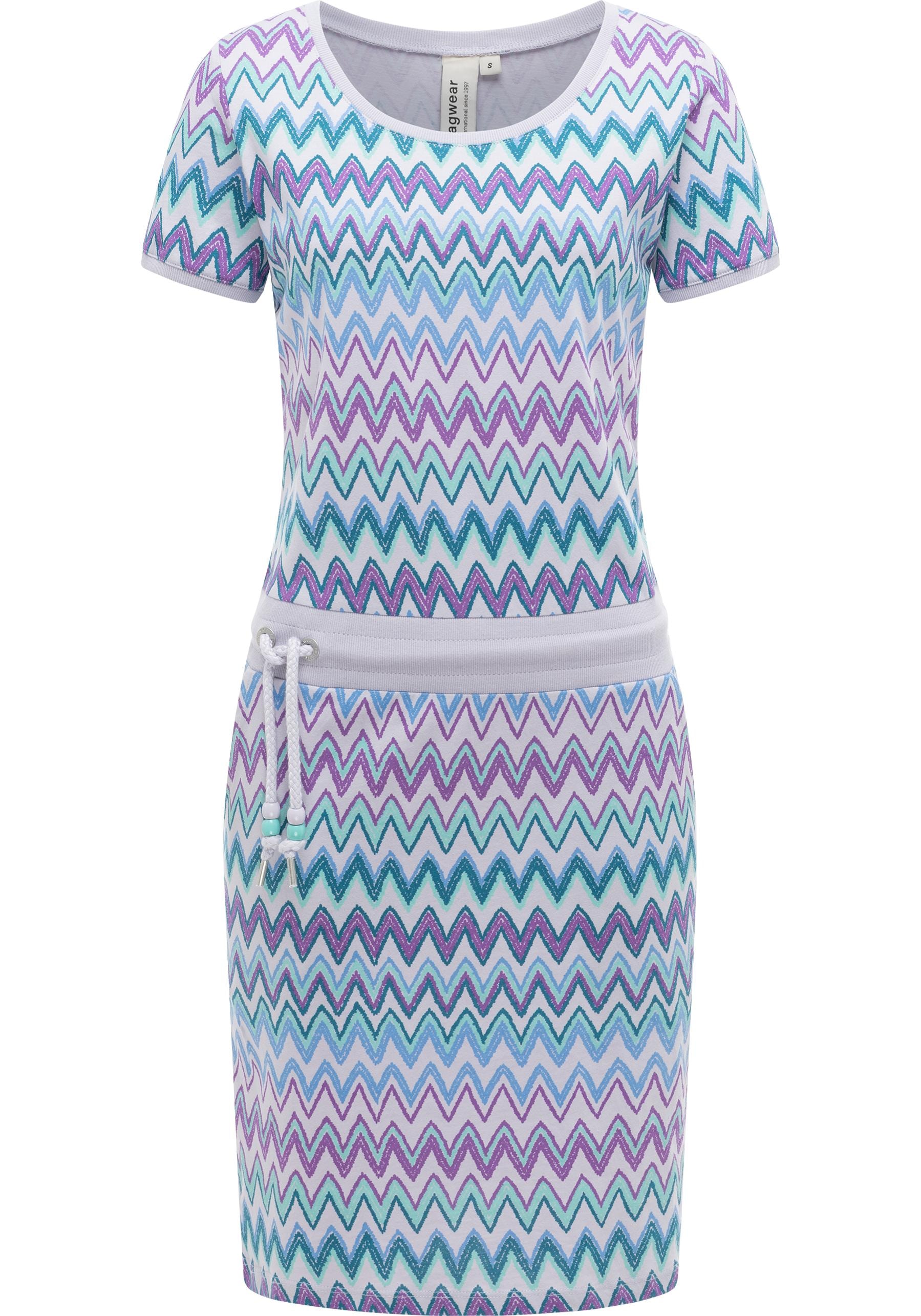 Ragwear Minikleid "Baomi Print YOUMODO" Außentaschen  Eingrifftaschen Gemus günstig online kaufen