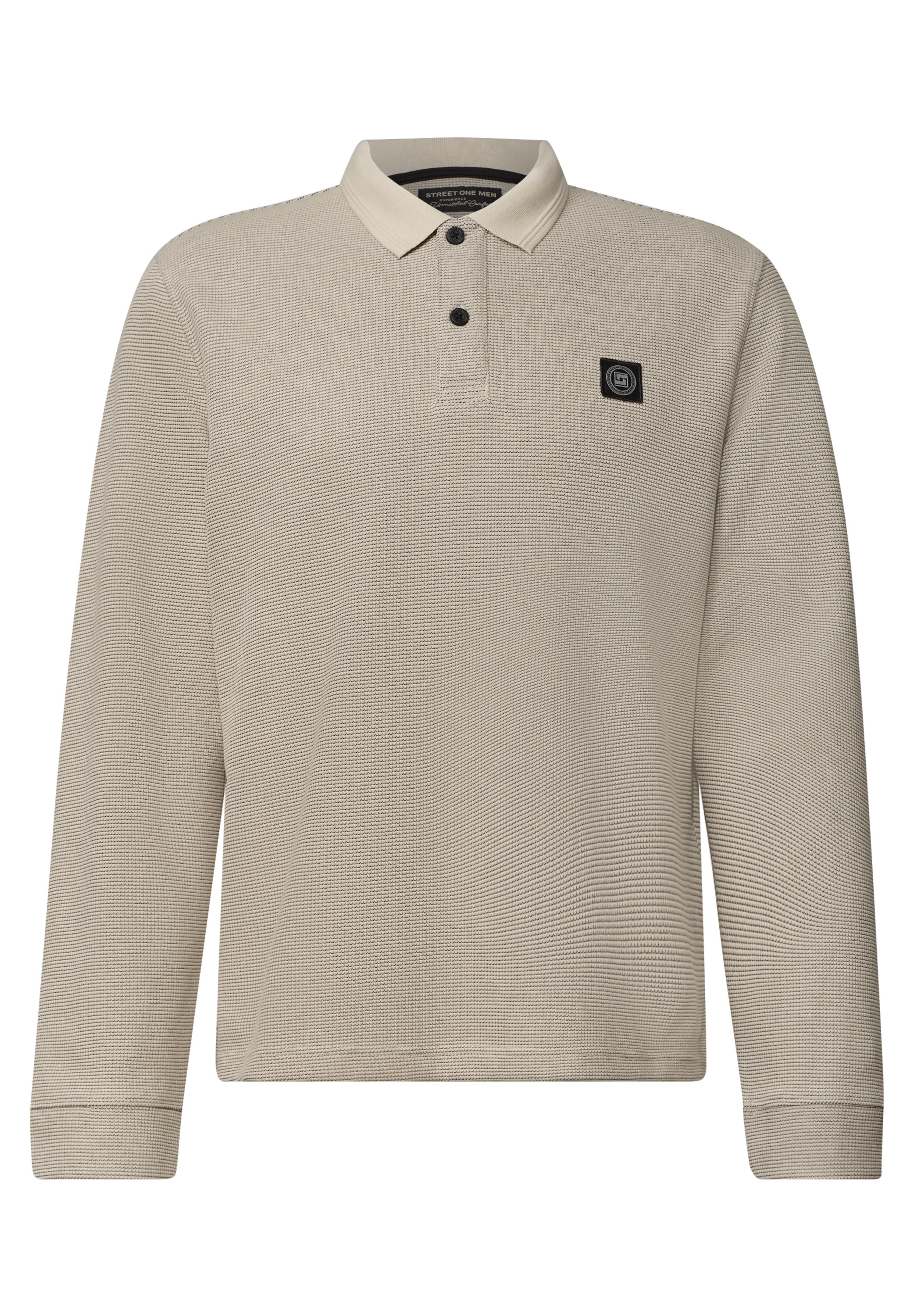 STREET ONE MEN Poloshirt im soften Baumwoll-Mix