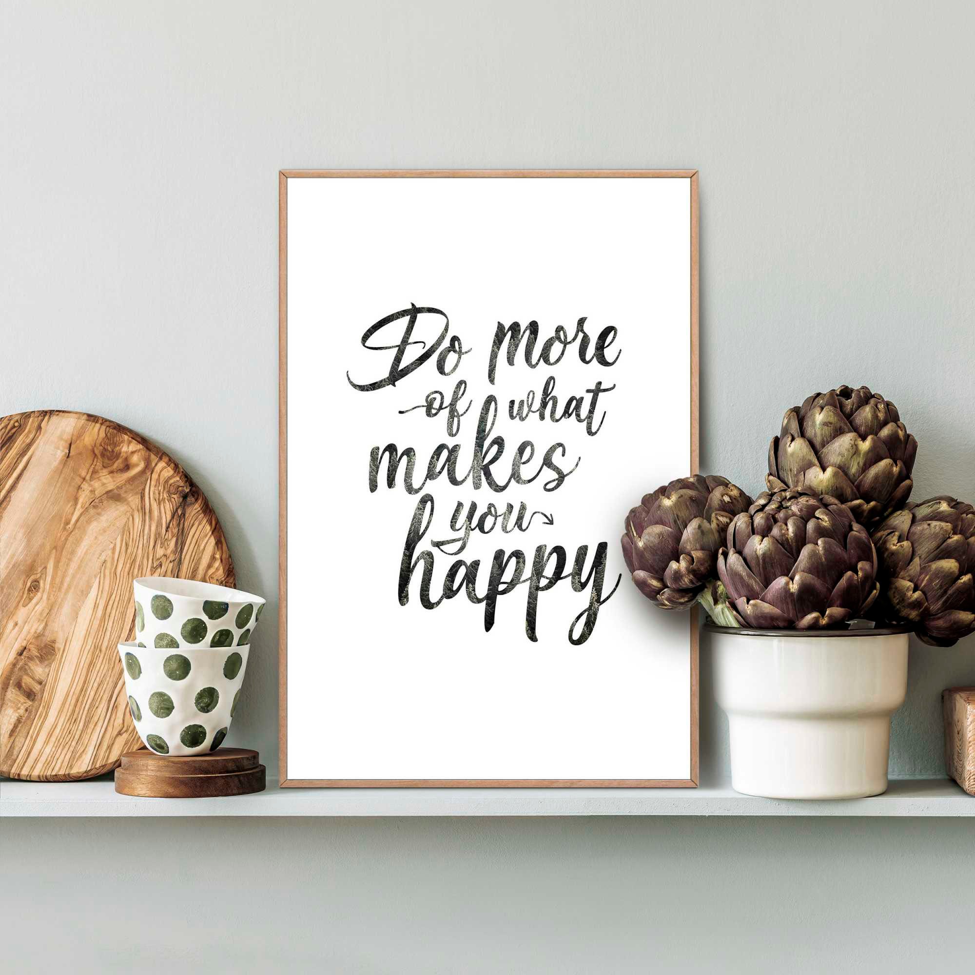 Reinders Poster "Do more of what makes you happy" günstig online kaufen