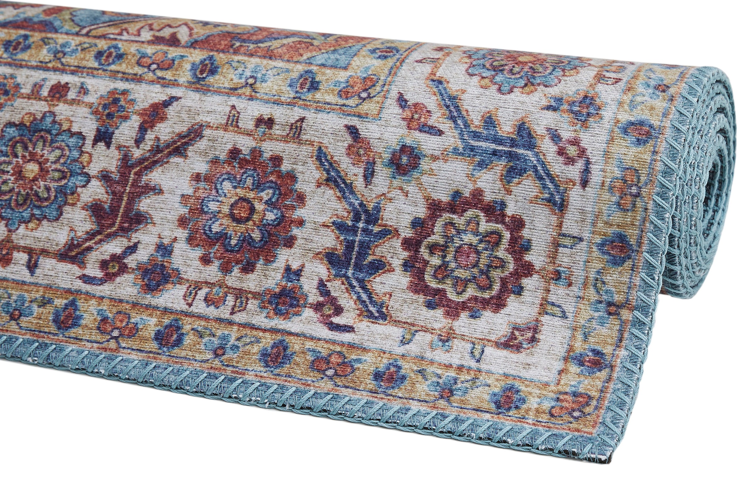 LUXOR living Teppich »Bonum«, rechteckig, 7 mm Höhe, Kurzflor, modernes Design, waschbar, Wohnzimmer