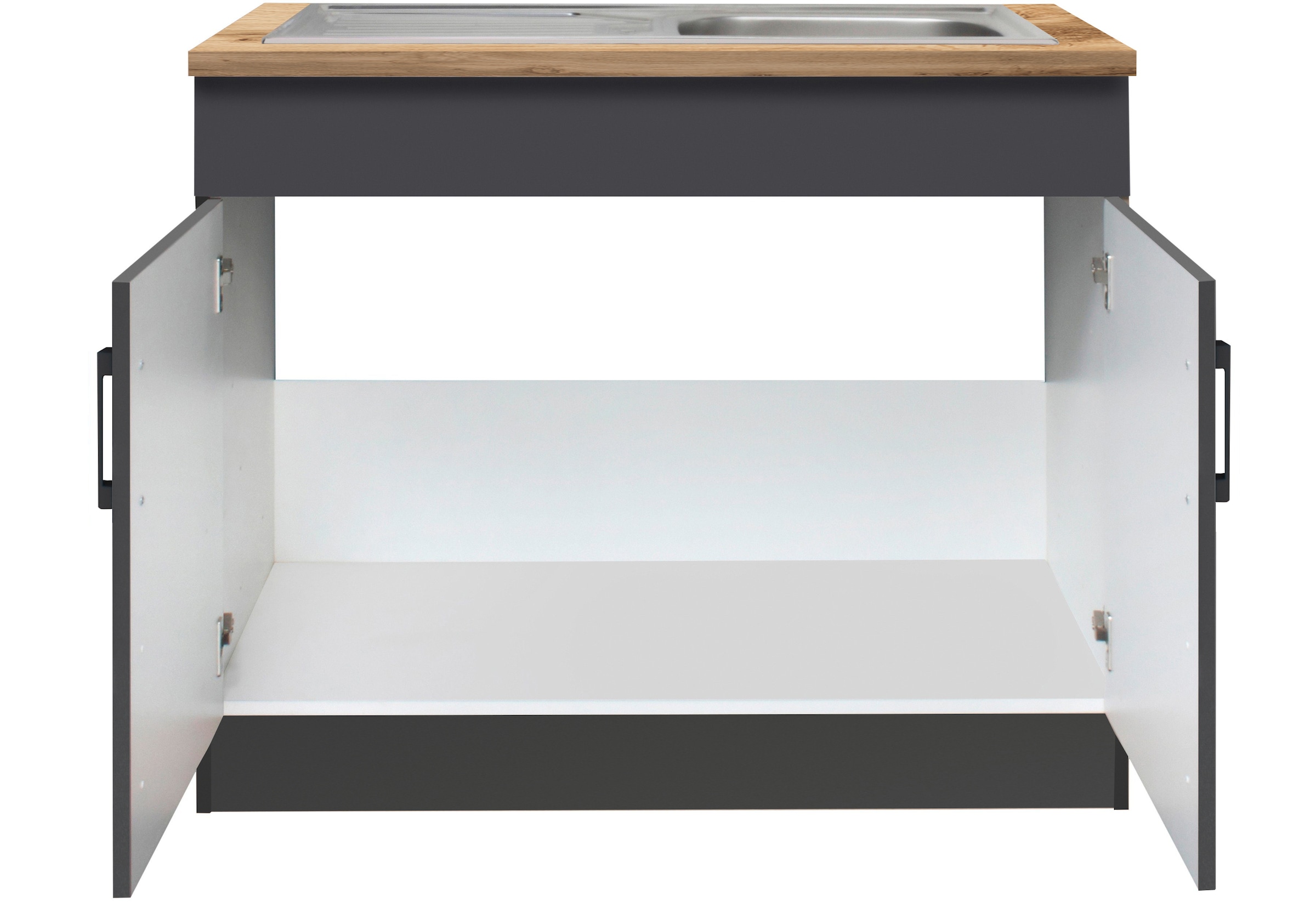 KOCHSTATION Spülenschrank »KS-Toronto, Breite 100 cm«